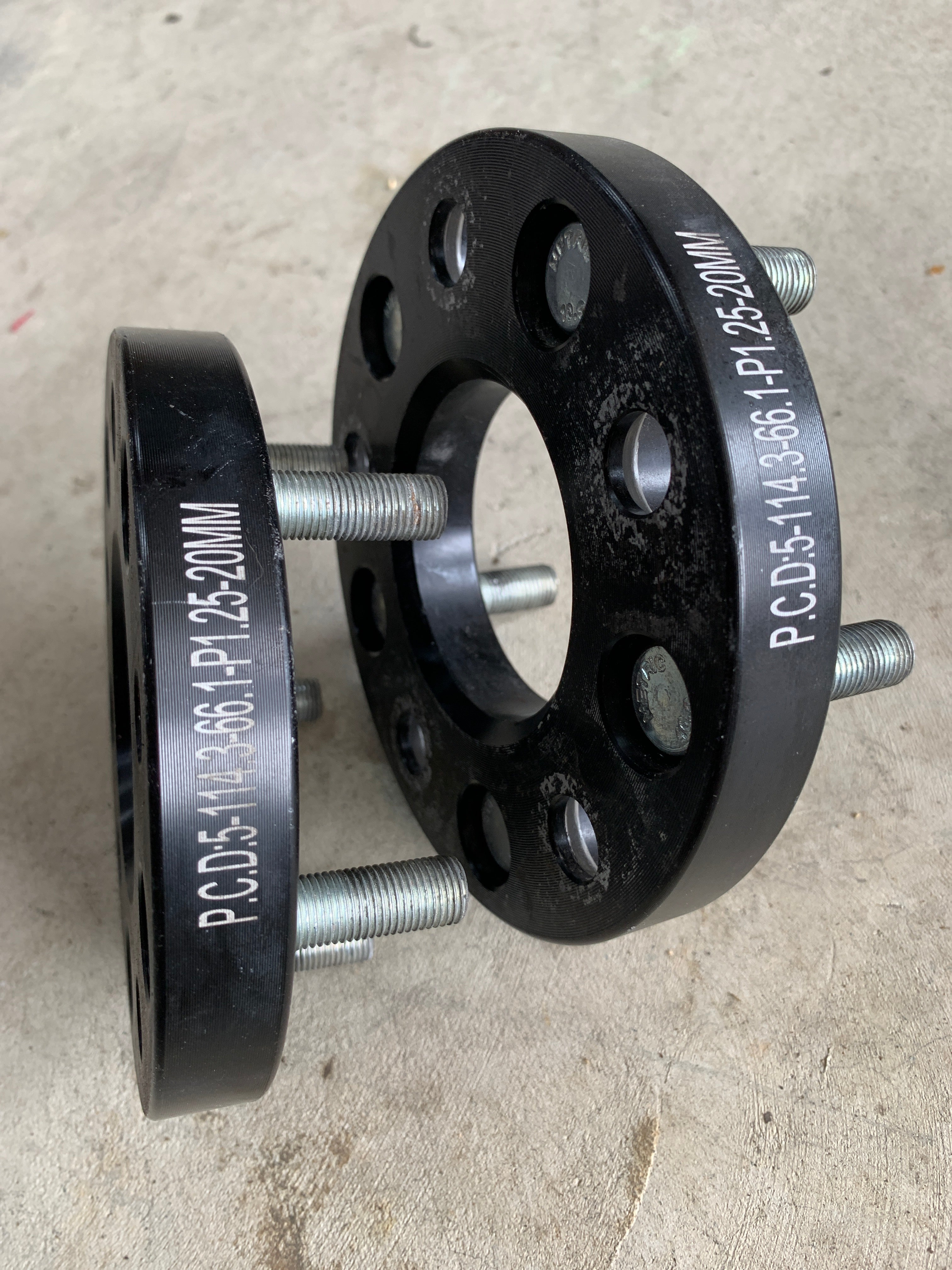 Wheel Spacers 20mm, 5x114.3