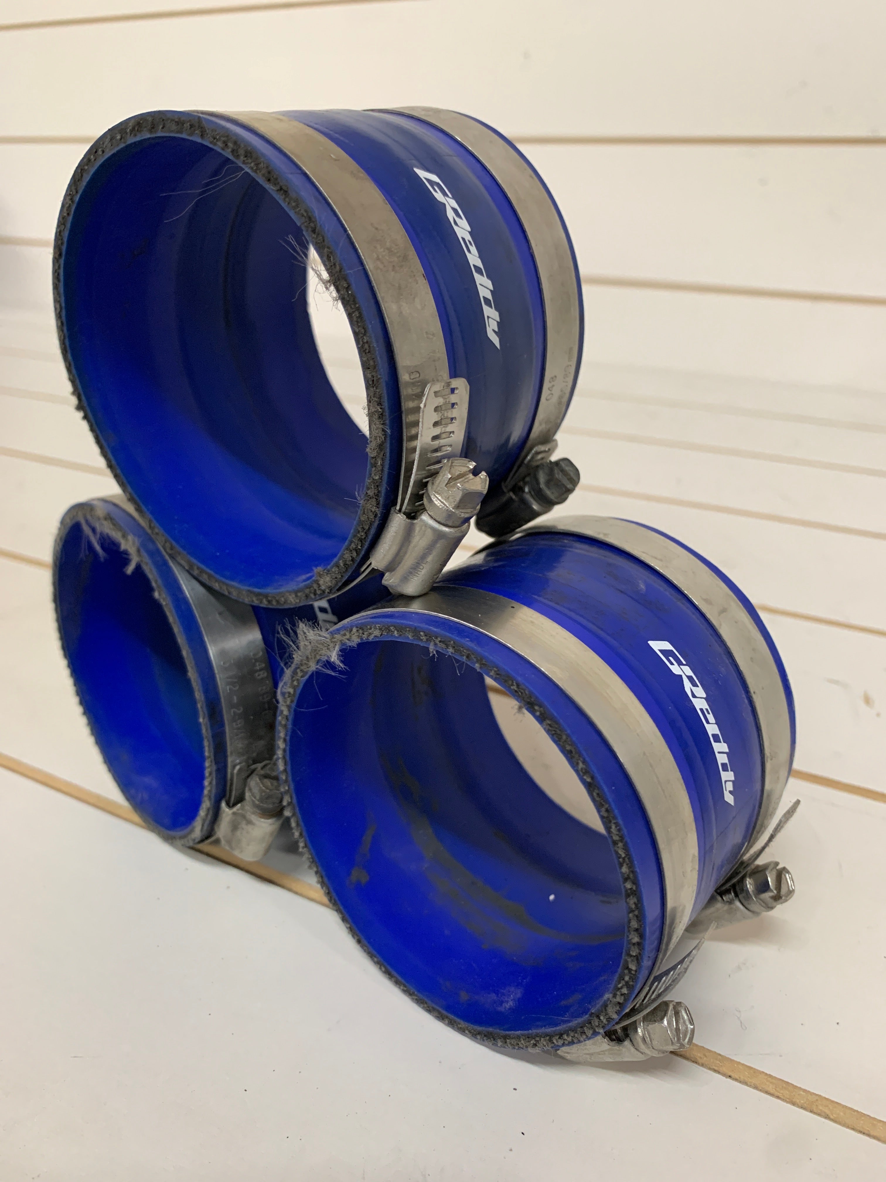 GREDDY Silicone Joiners 80mm x3