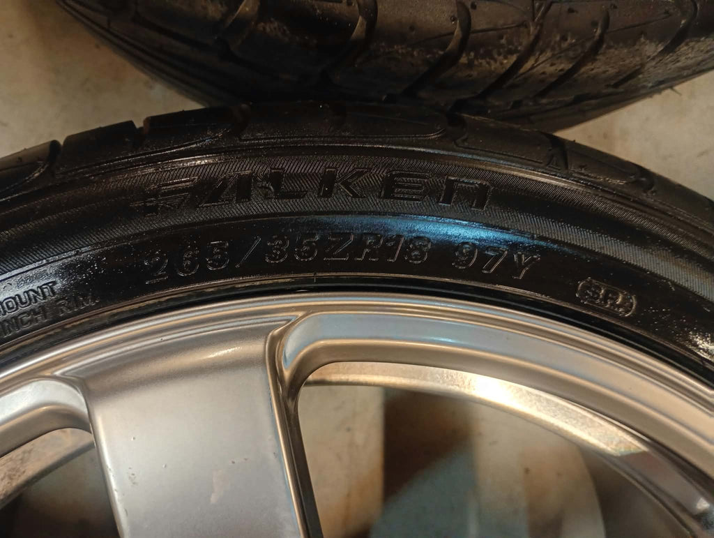 DTM Wheels with Tyres 18x9.5" 5x114.3
