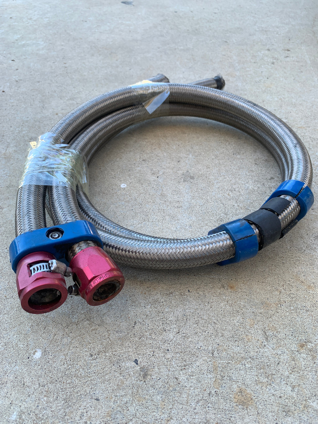 Braided Oil Breather Hoses