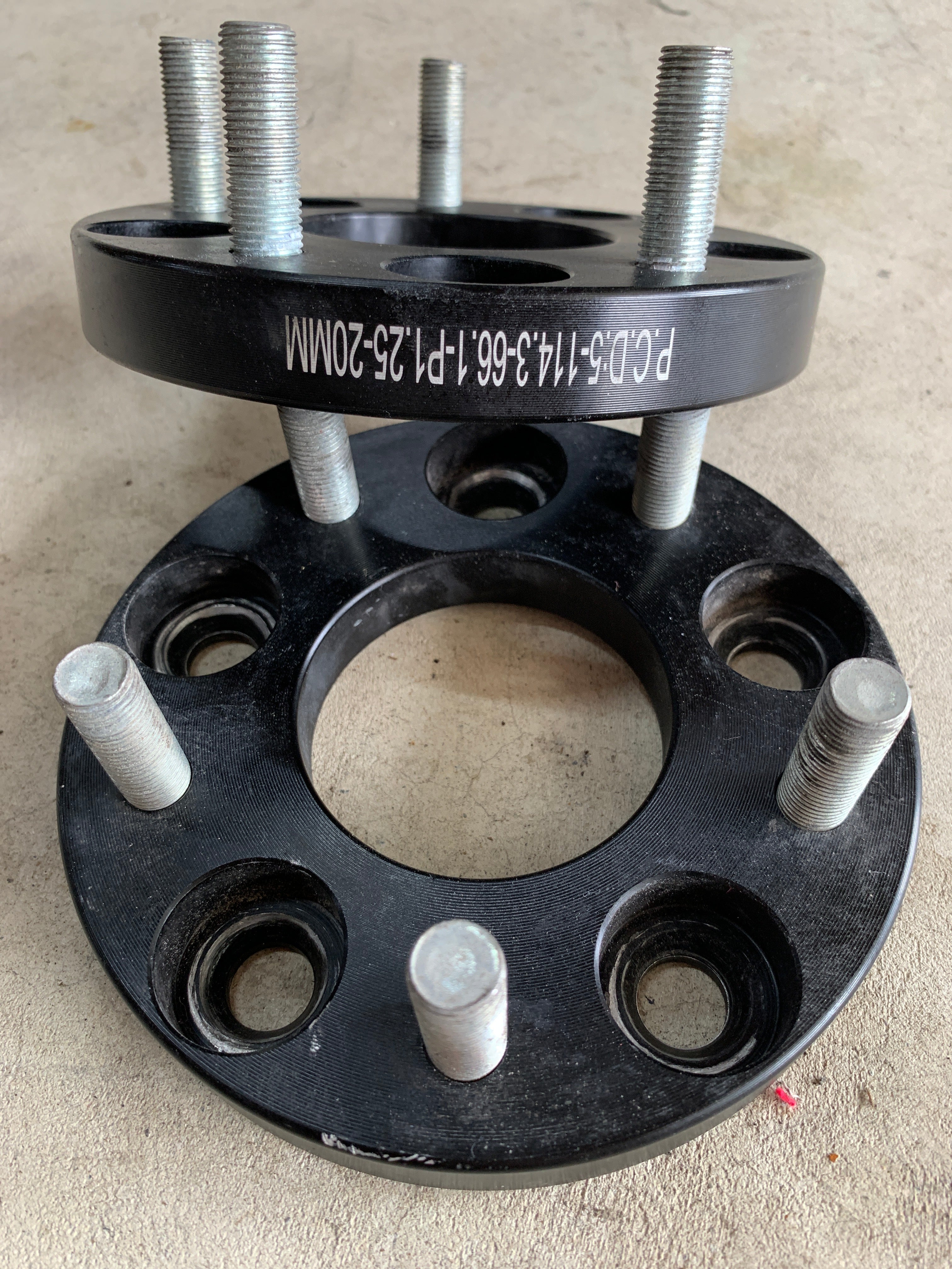 Wheel Spacers 20mm, 5x114.3