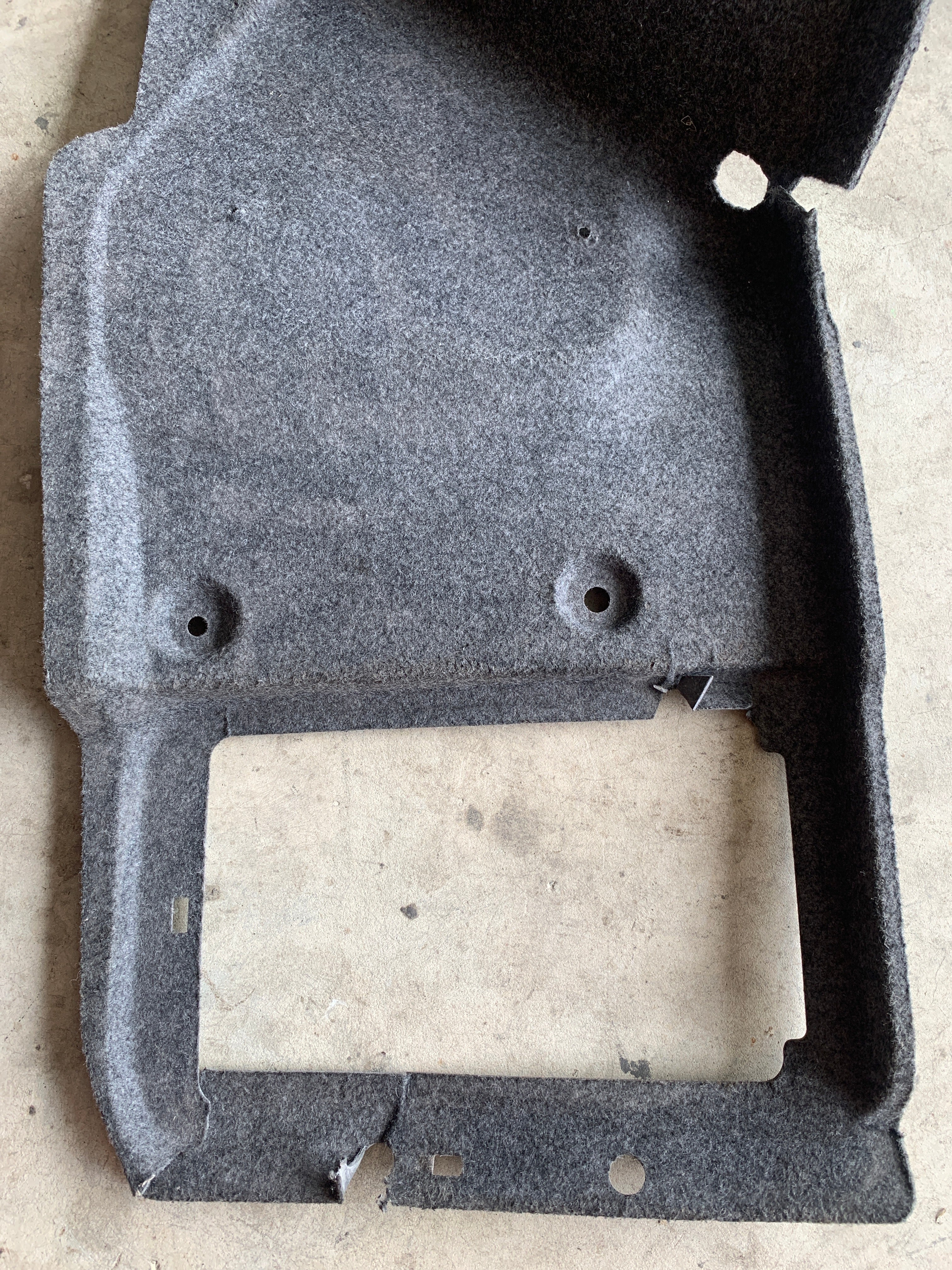 Boot Trim 1pc, R32 Coupe