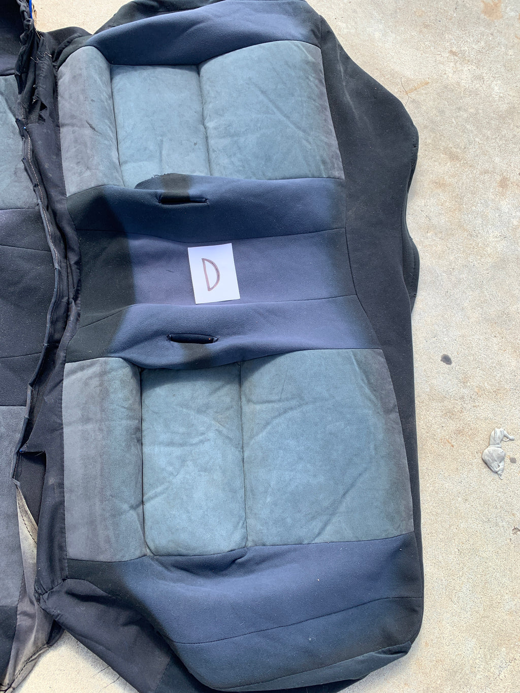 Rear Seat Upholstery, R32 GTR