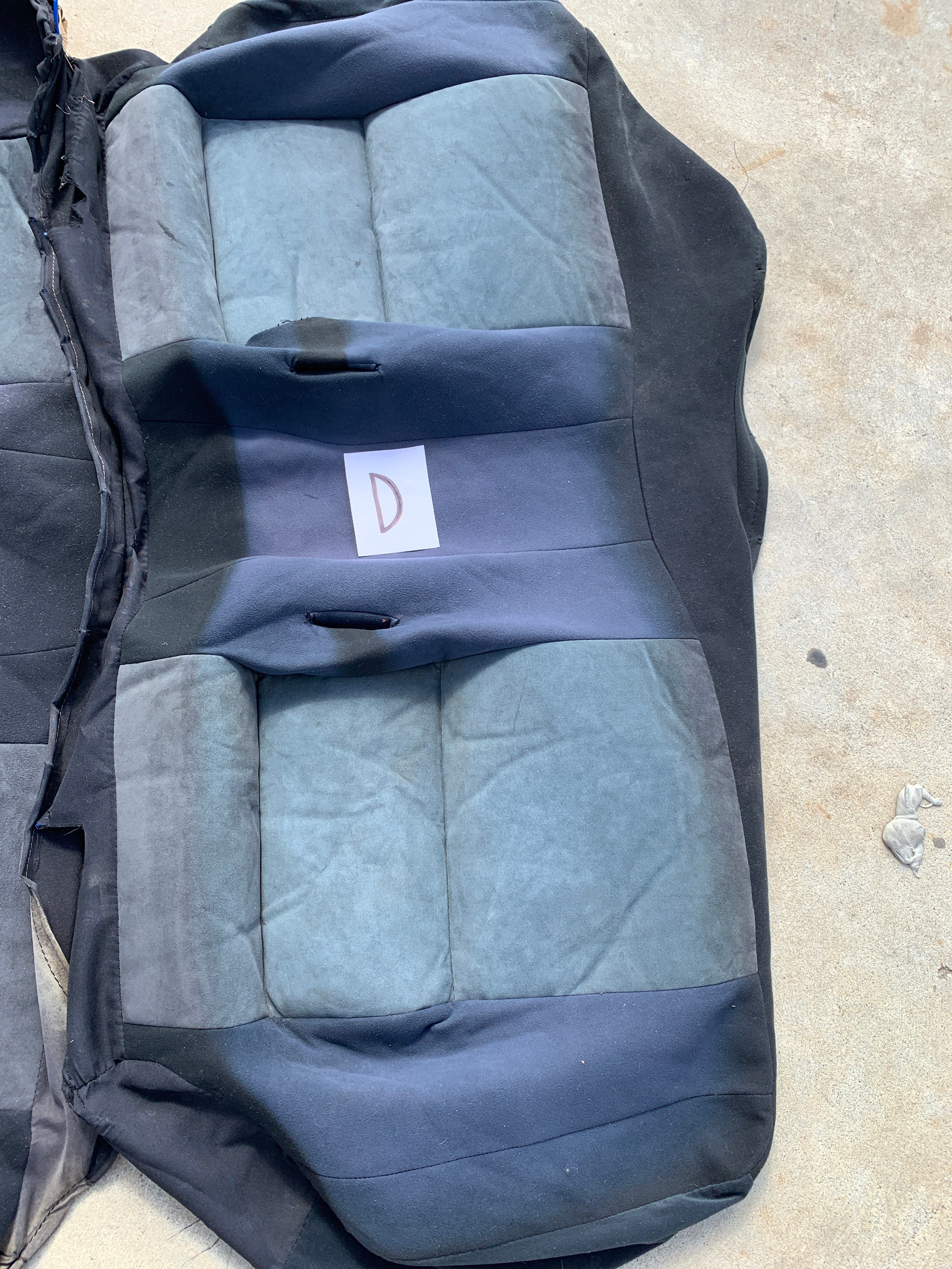 Rear Seat Upholstery, R32 GTR