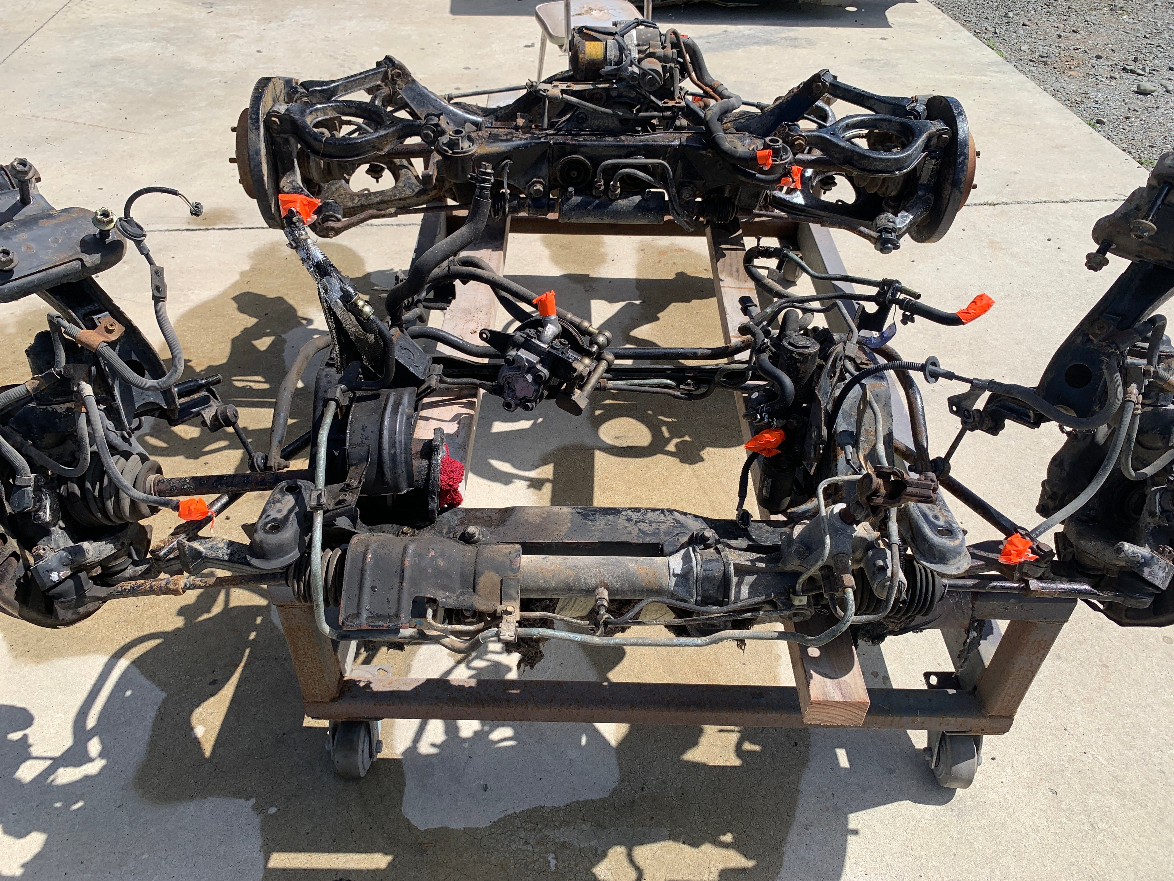 Front & Rear Complete Subframes, R32 GTR