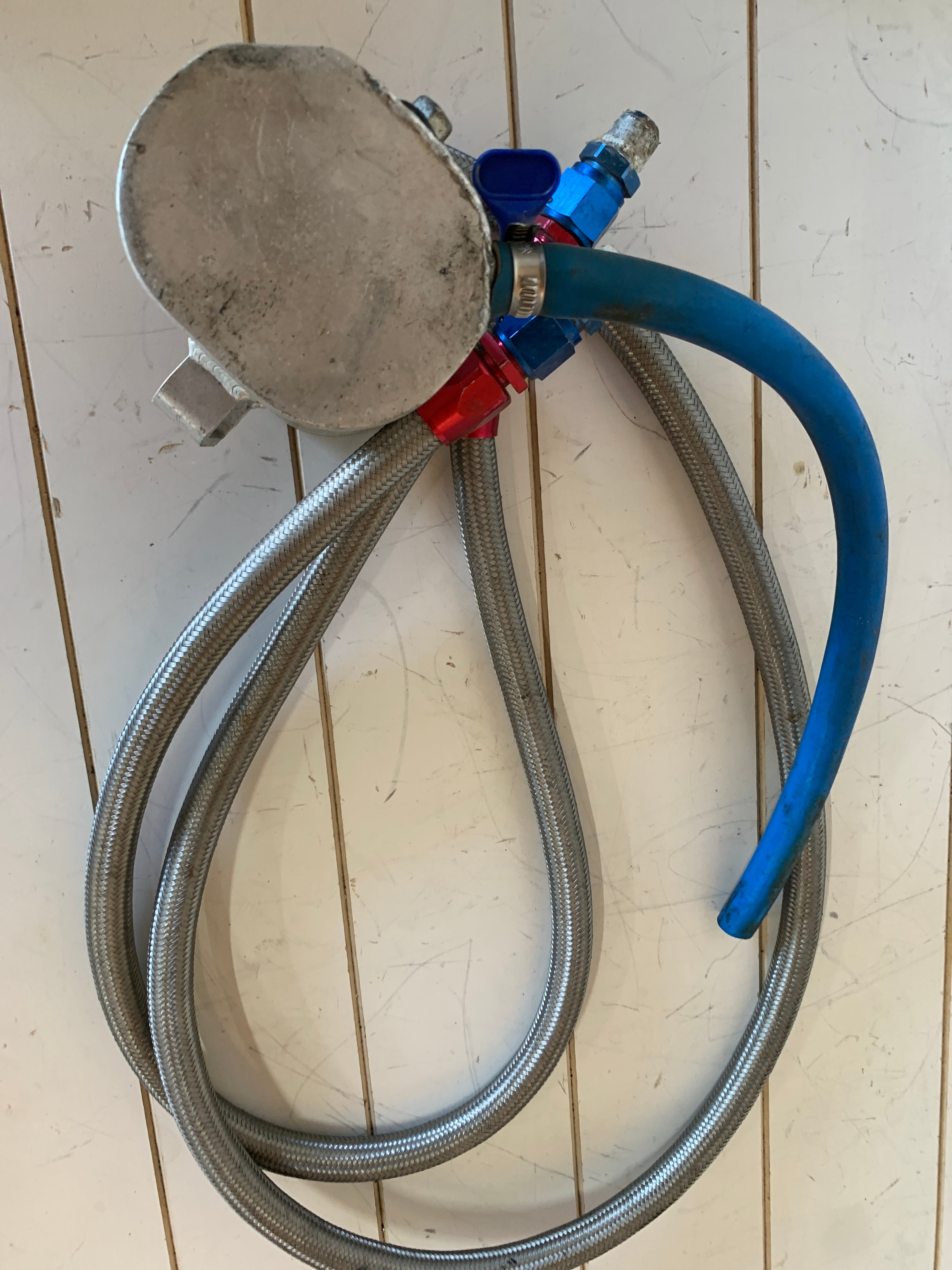 Oil Breather Tank and lines