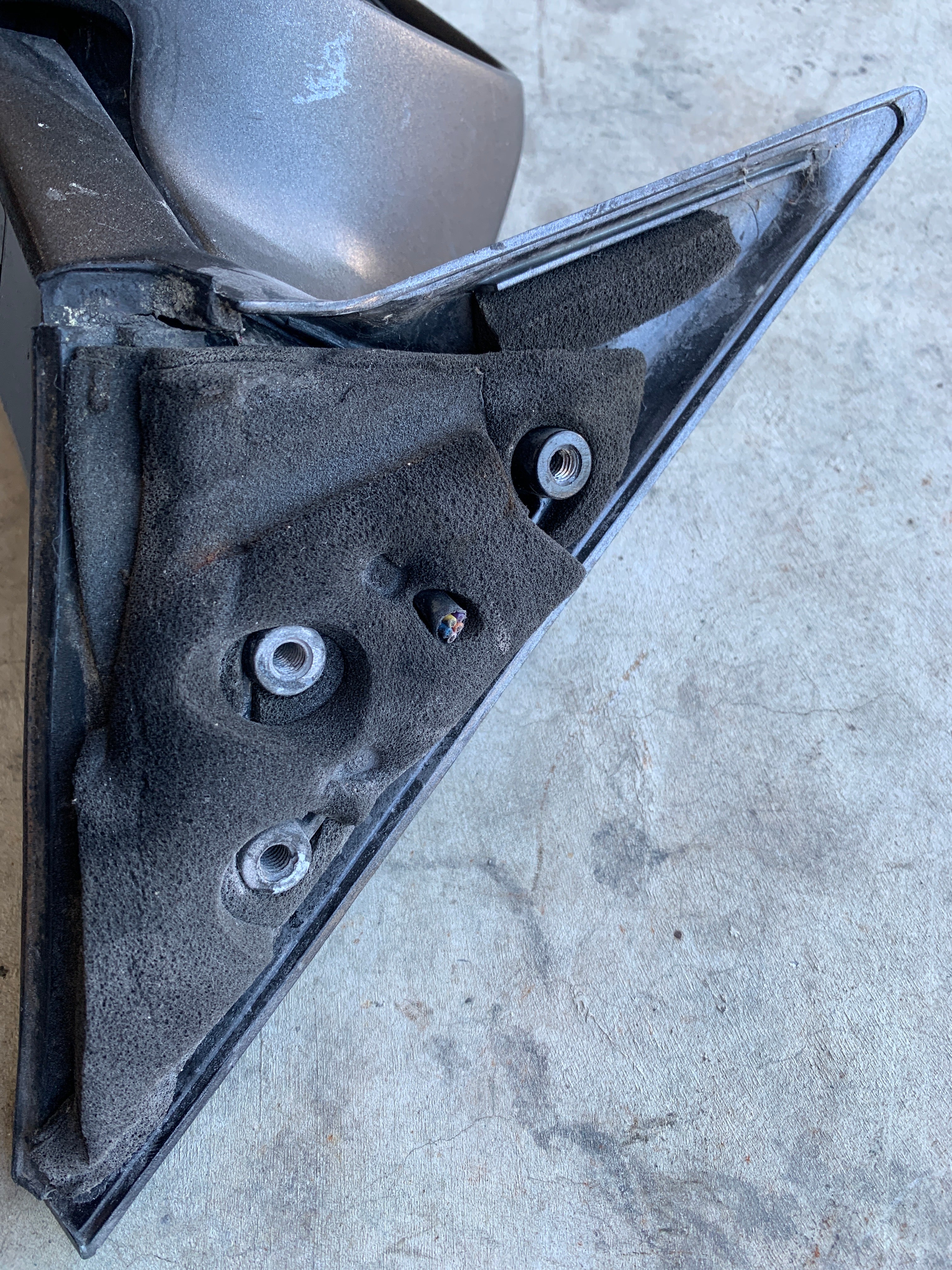 LEFT Wing Mirror, R32 4dr