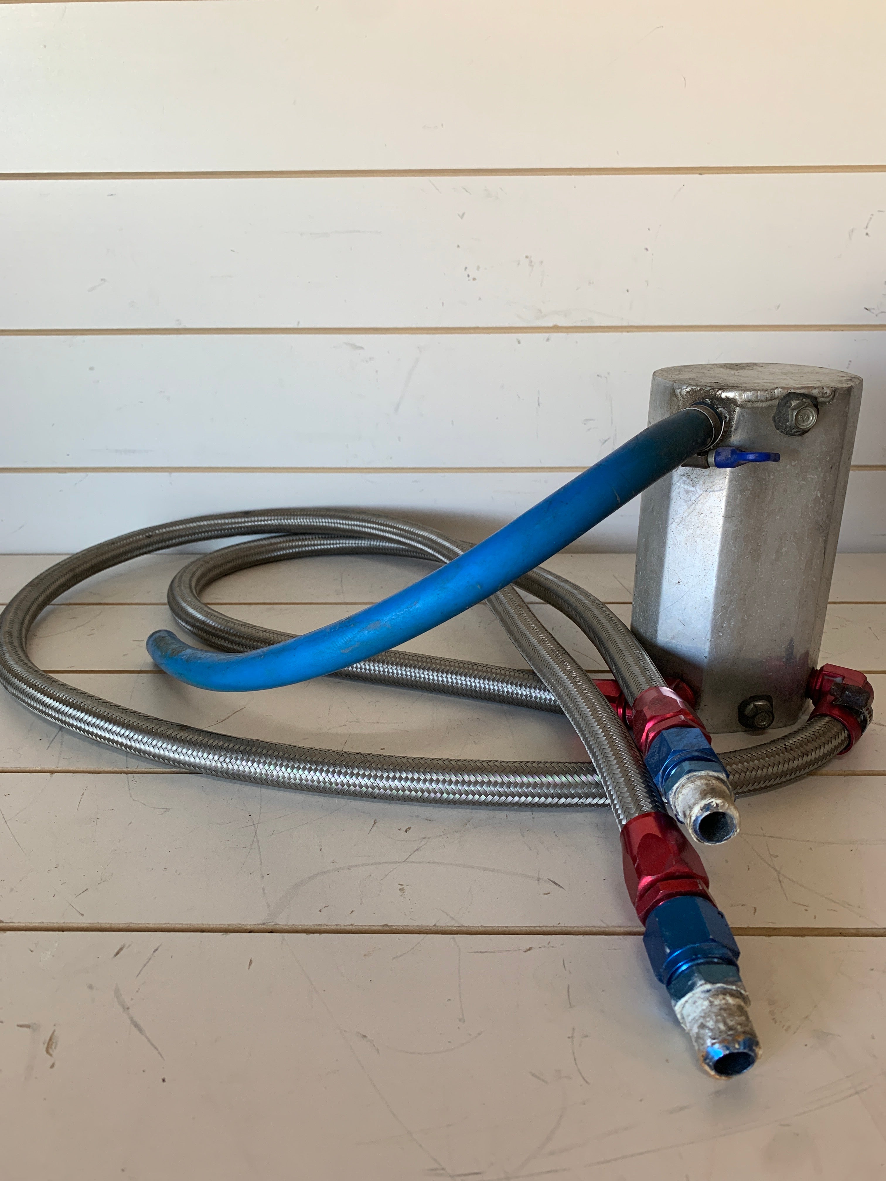 Oil Breather Tank and lines