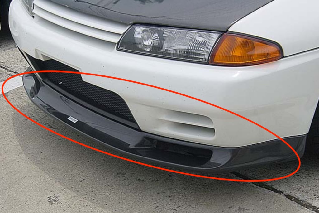 Japanese Front Spoiler, R32