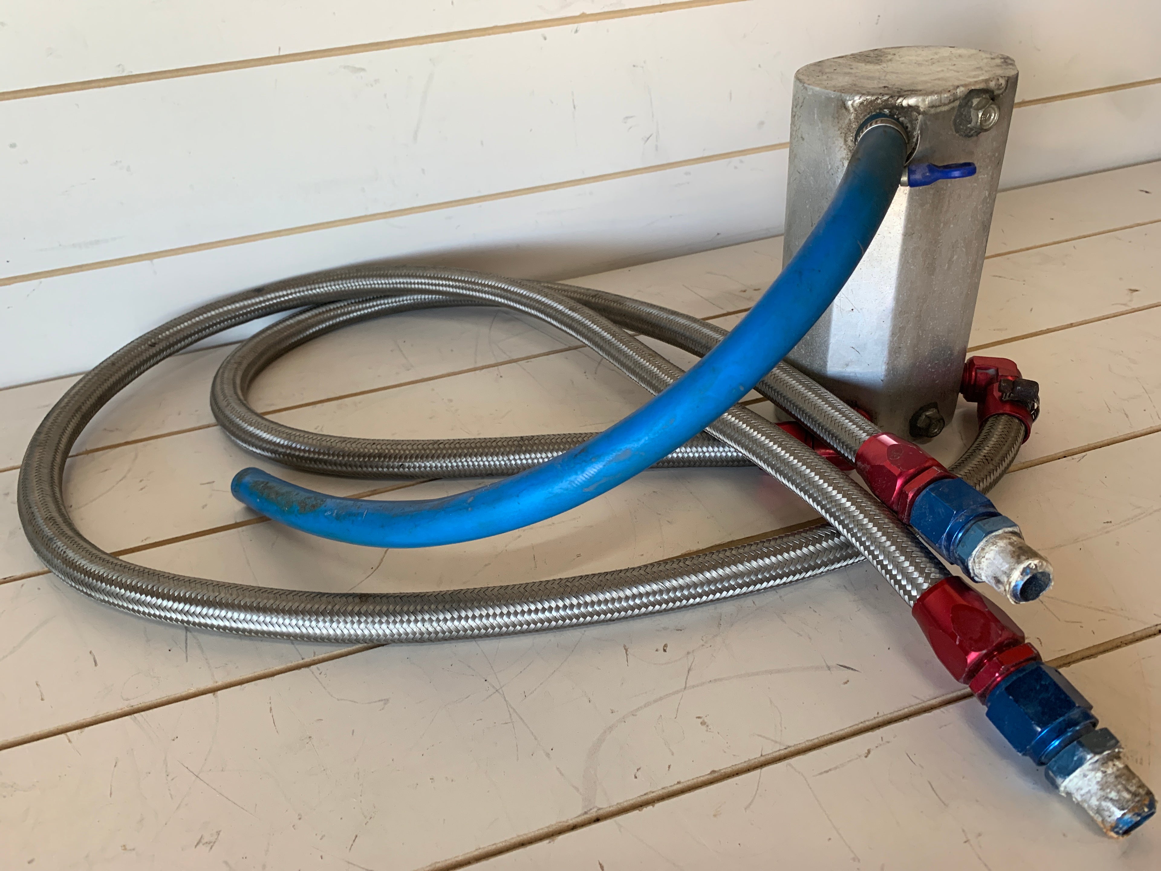 Oil Breather Tank and lines