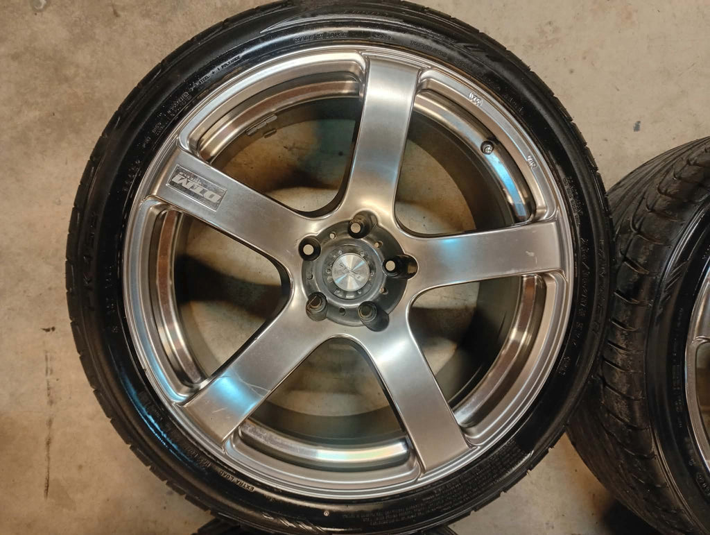 DTM Wheels with Tyres 18x9.5" 5x114.3