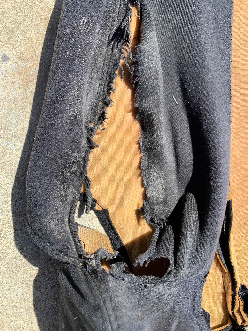 *Damaged Drivers Seat Upholstery, R32 GTR