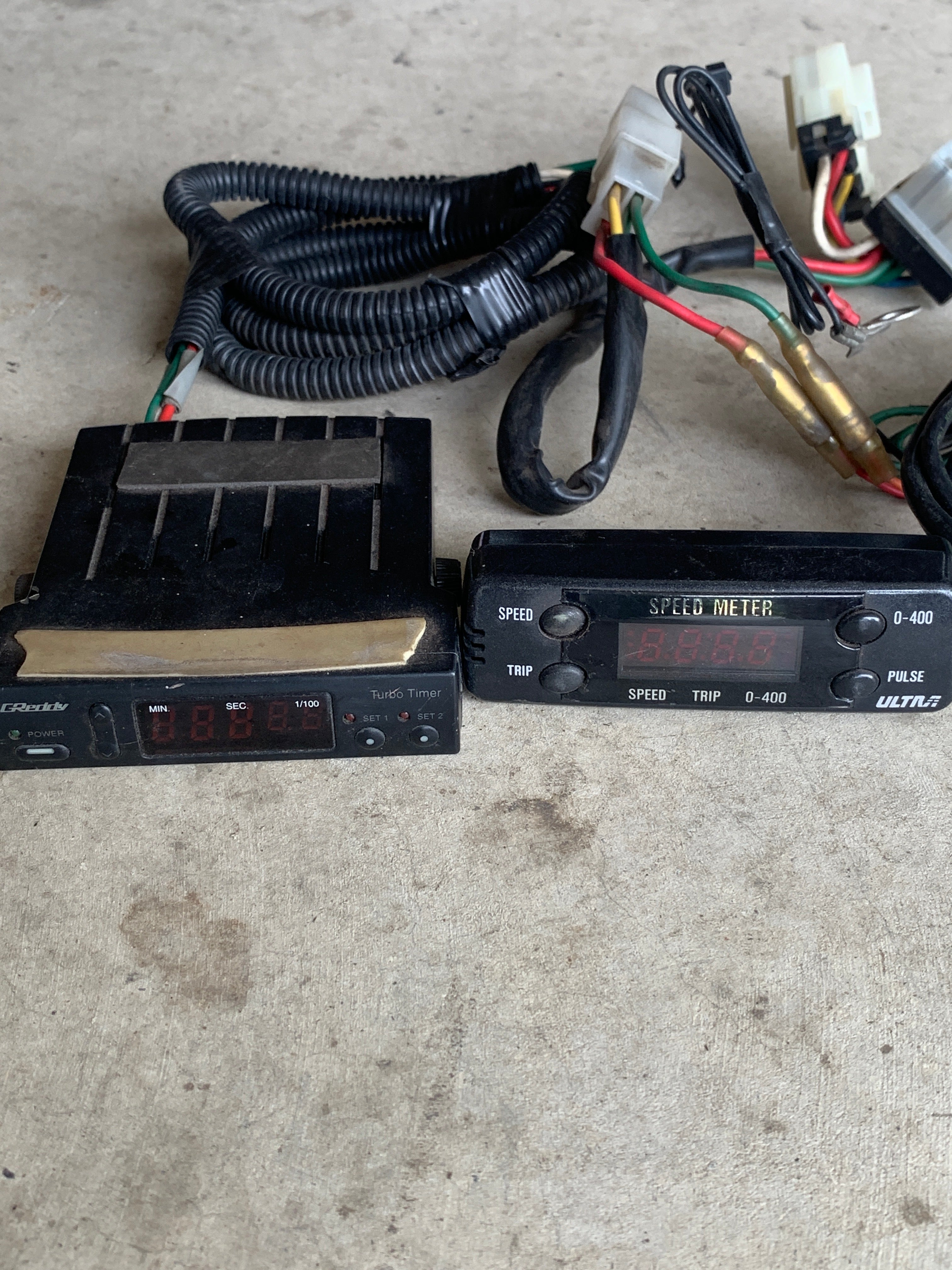 GREDDY Turbo Timer & ULTRA Speed Meter