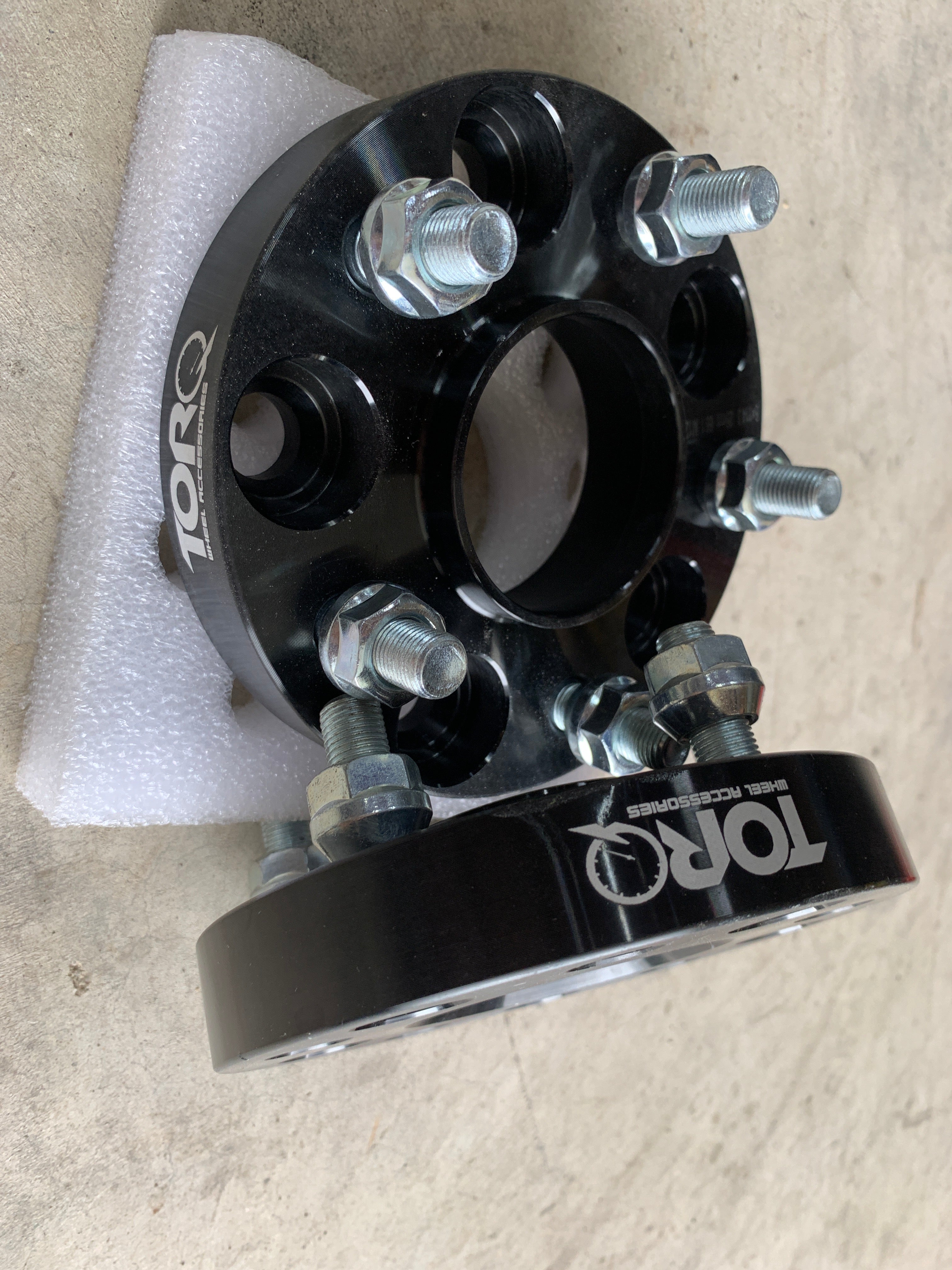 NEW Torq Bolt on Wheel Spacers 25mm