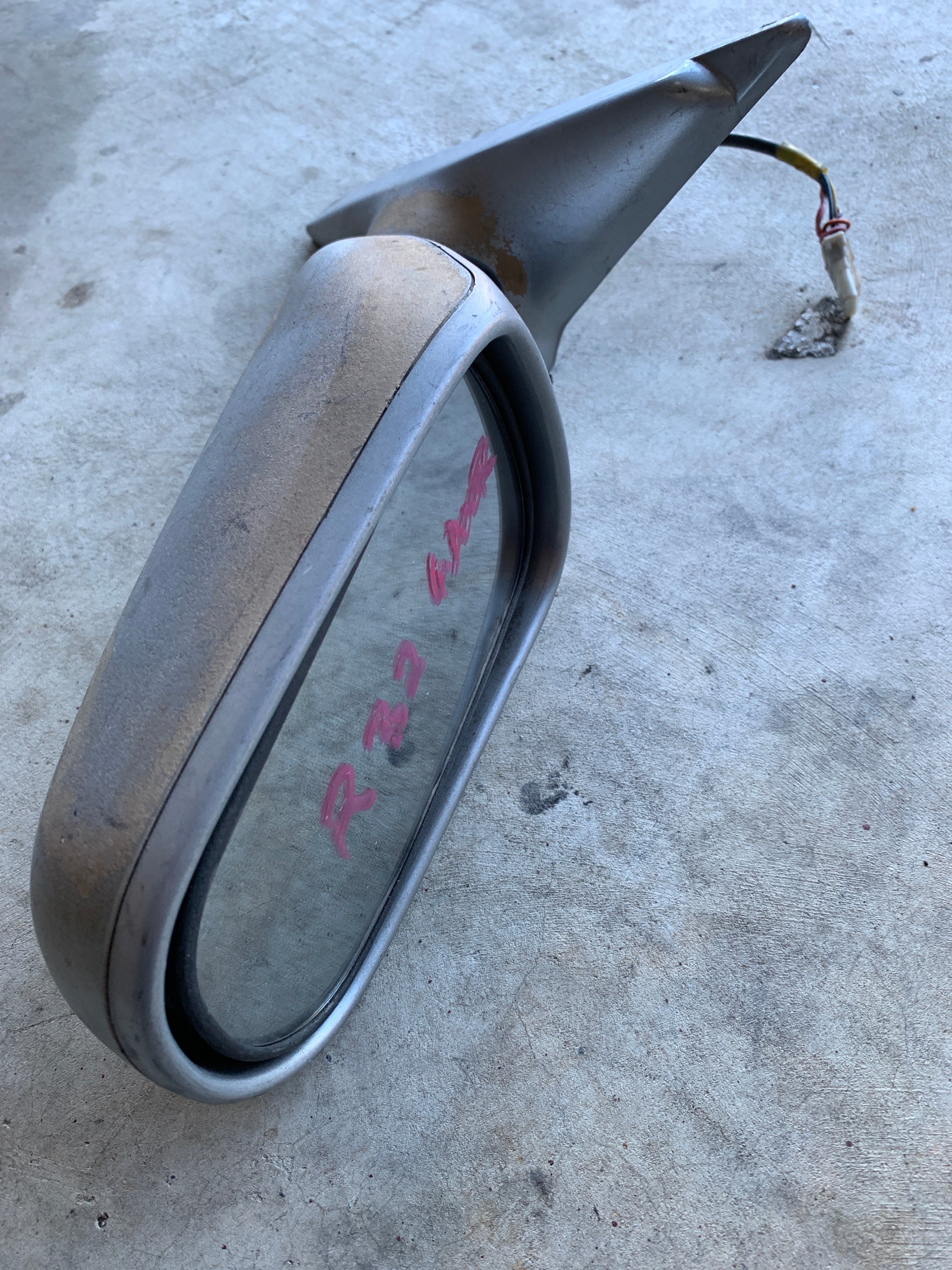 LEFT Wing Mirror, R32 4dr