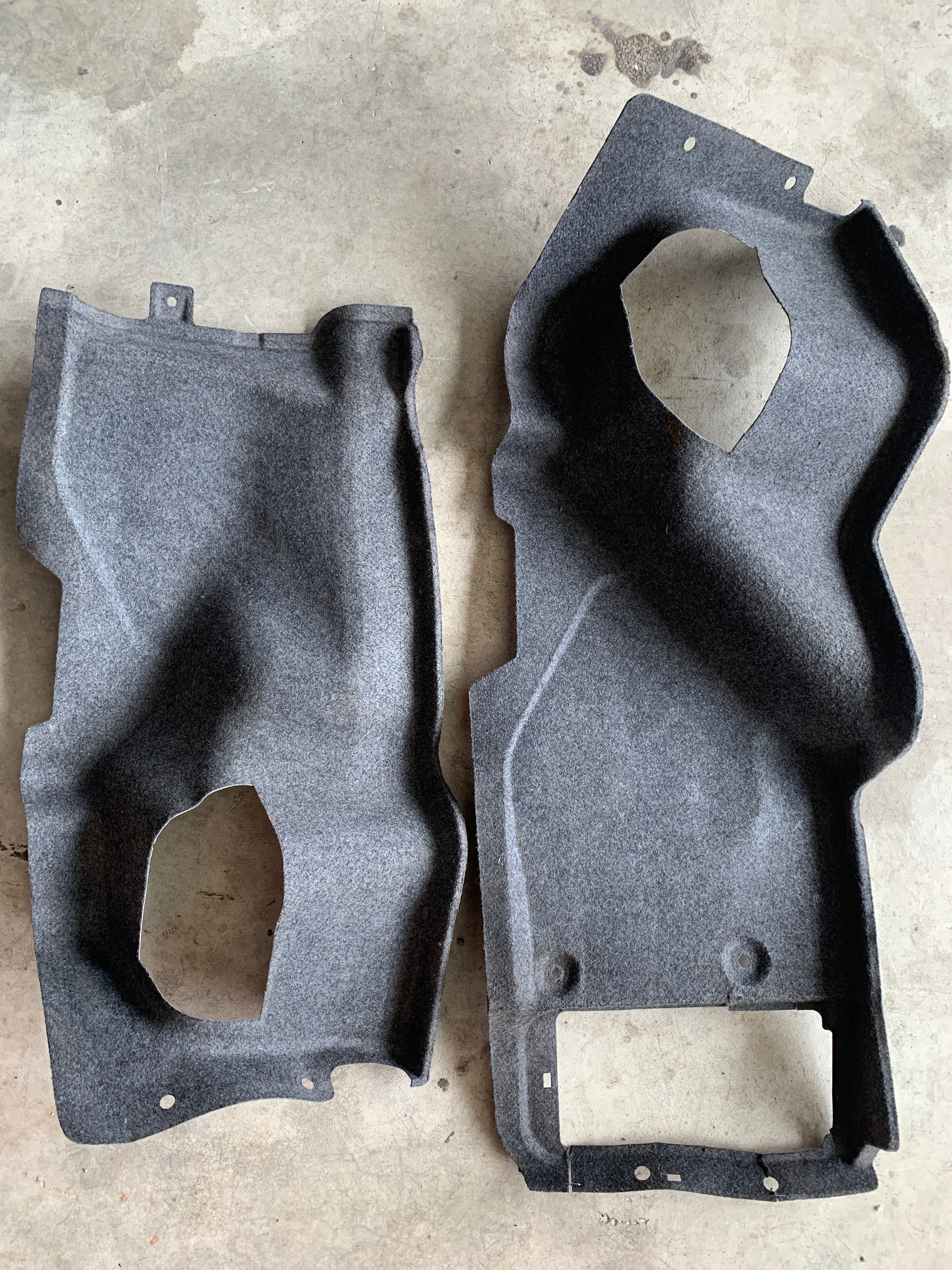 Boot Trim 2pc, R32 Coupe