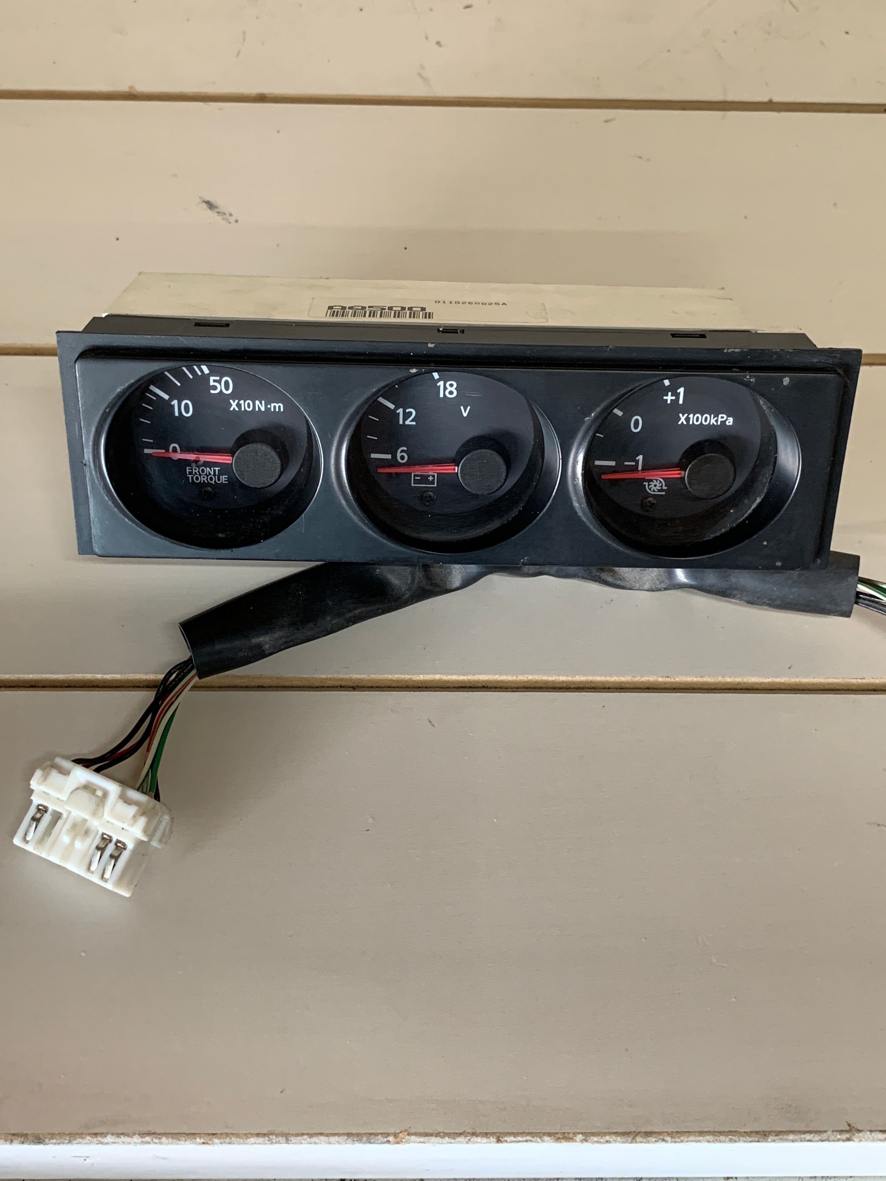 Triple Gauge Meter w/Plug, R32 GT-R