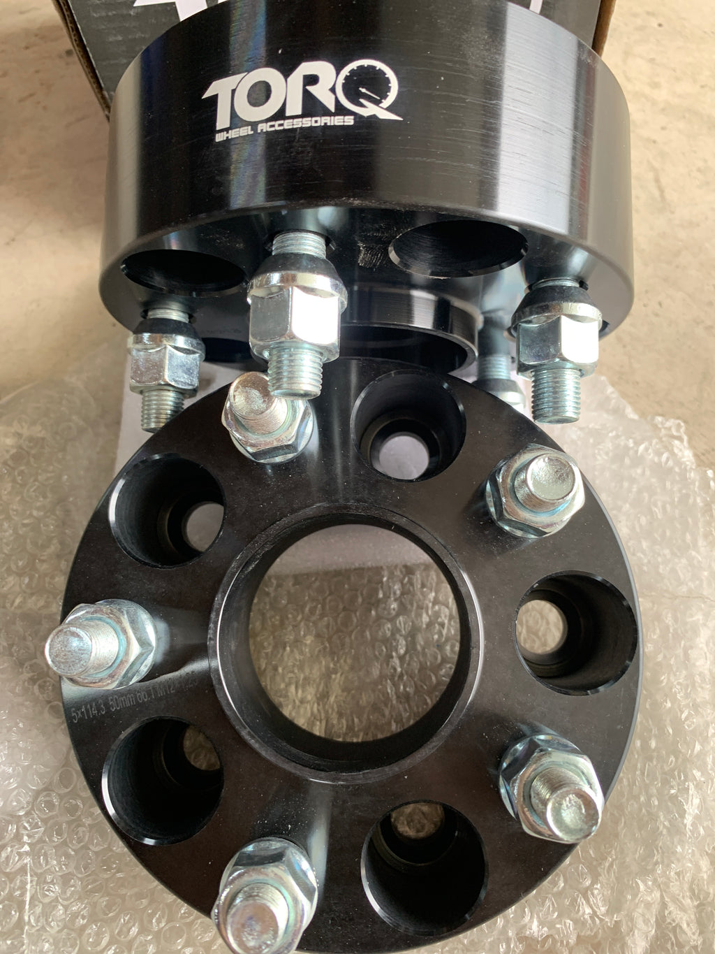 NEW Torq Bolt on Wheel Spacers 50mm