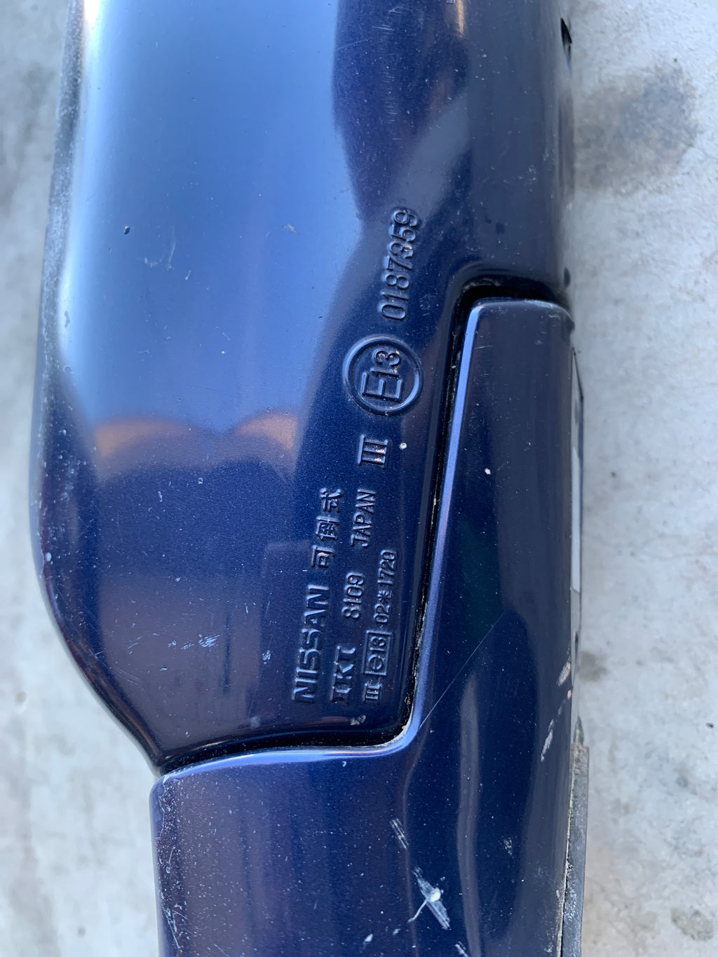 LEFT Wing Mirror, R32 4dr