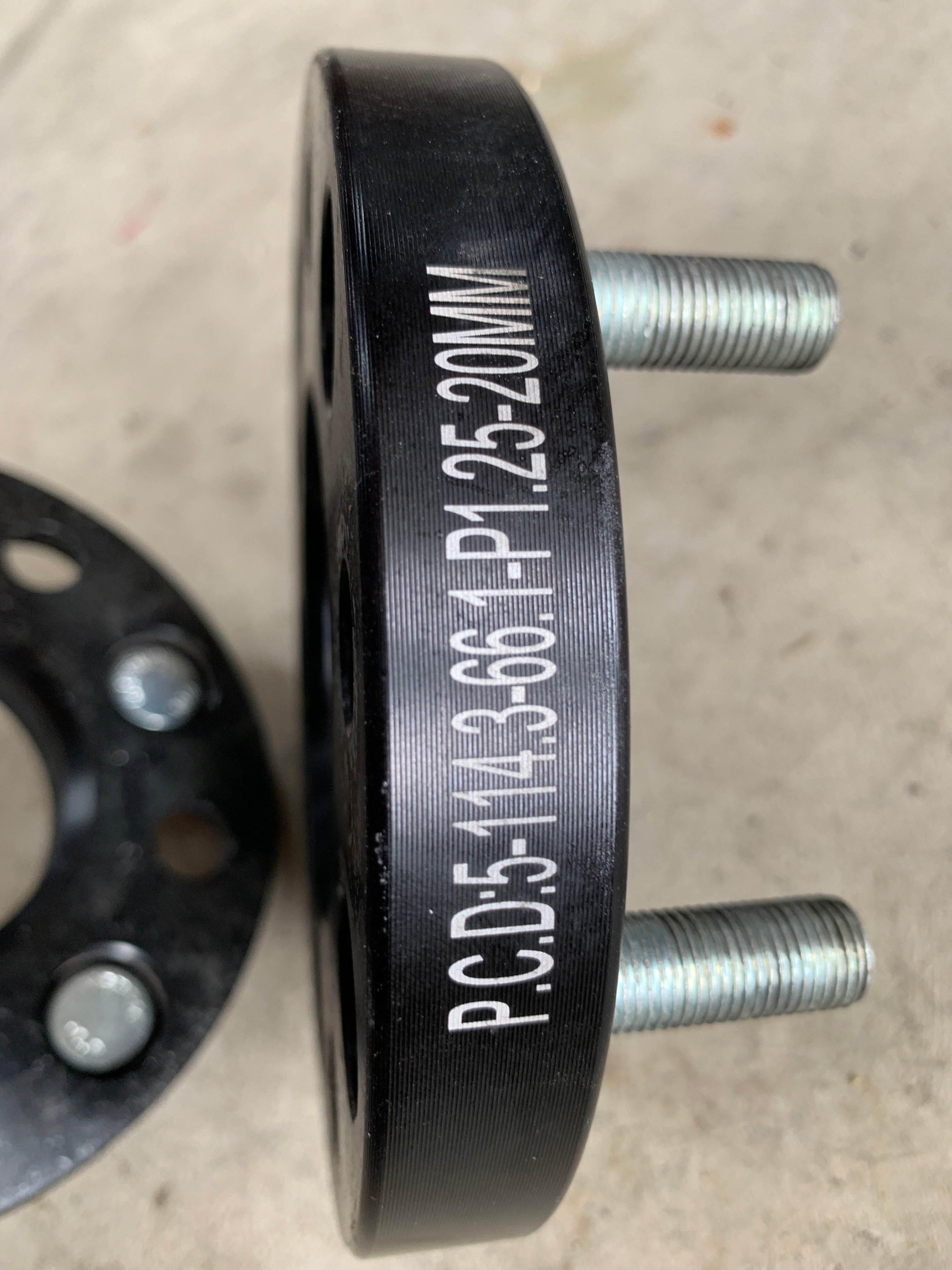 Wheel Spacers 20mm, 5x114.3