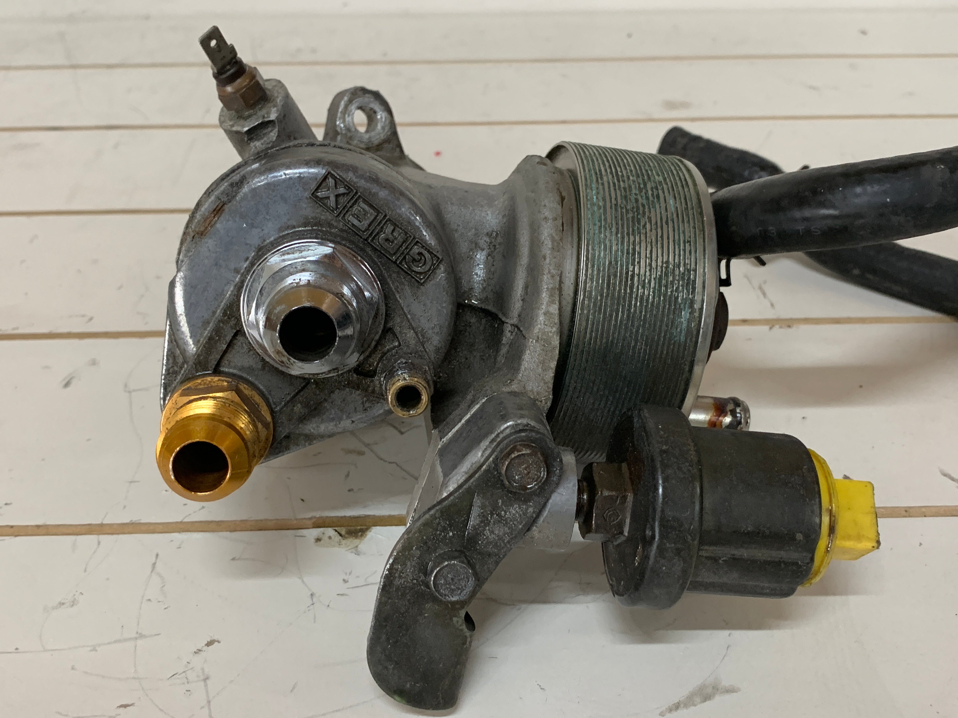 Oil Filter Housing w/GREX relocation plate, RB