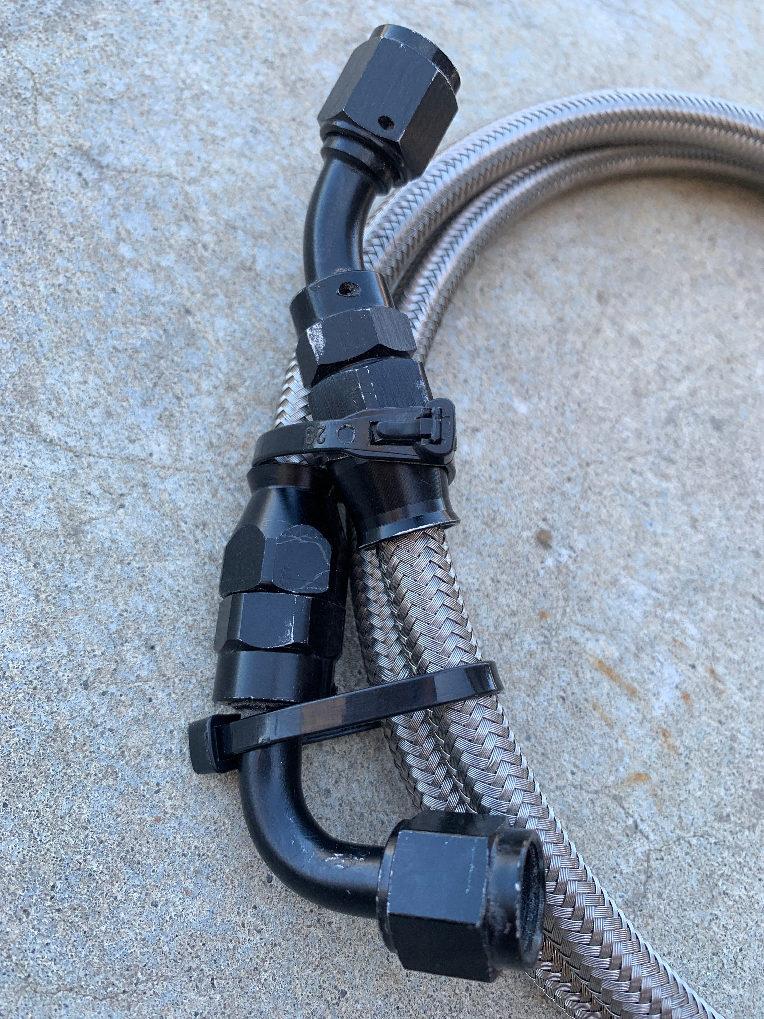 High Pressure Braided Fuel Line
