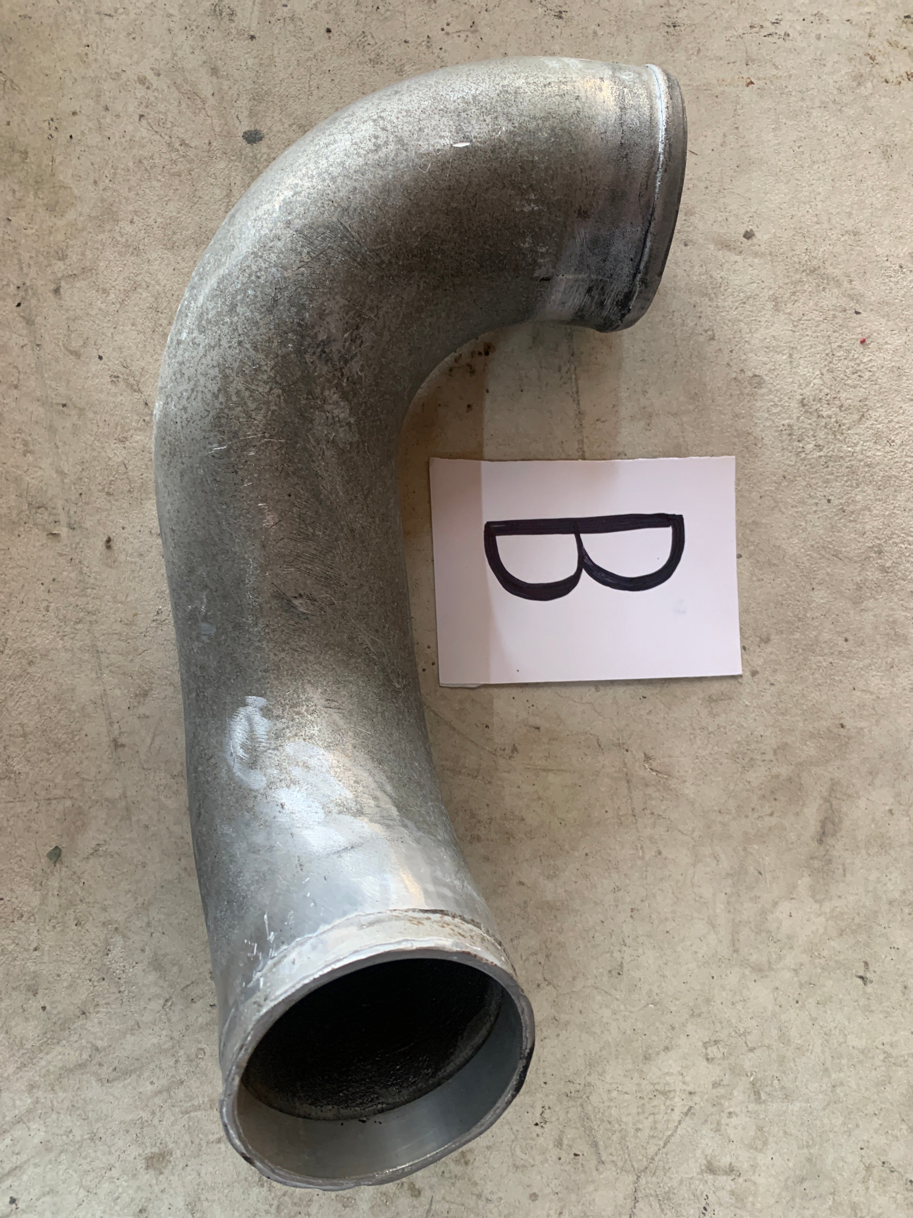 LEFT Front Intercooler Pipe, RB26