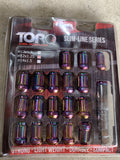 NEW Torq Slim Line Wheel Nuts - Neo Chrome