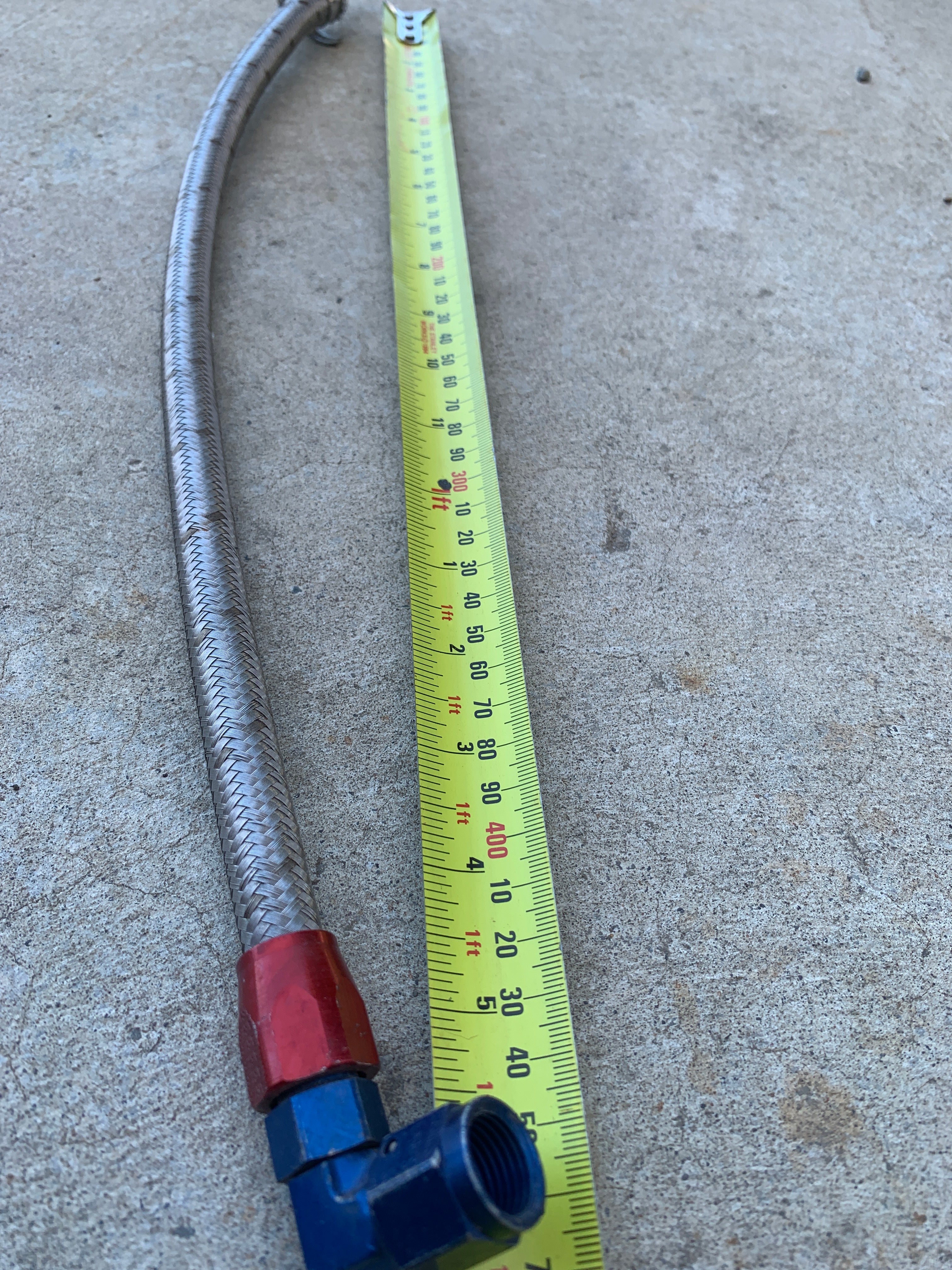 EARLS Braided Fuel Lines w/fittings