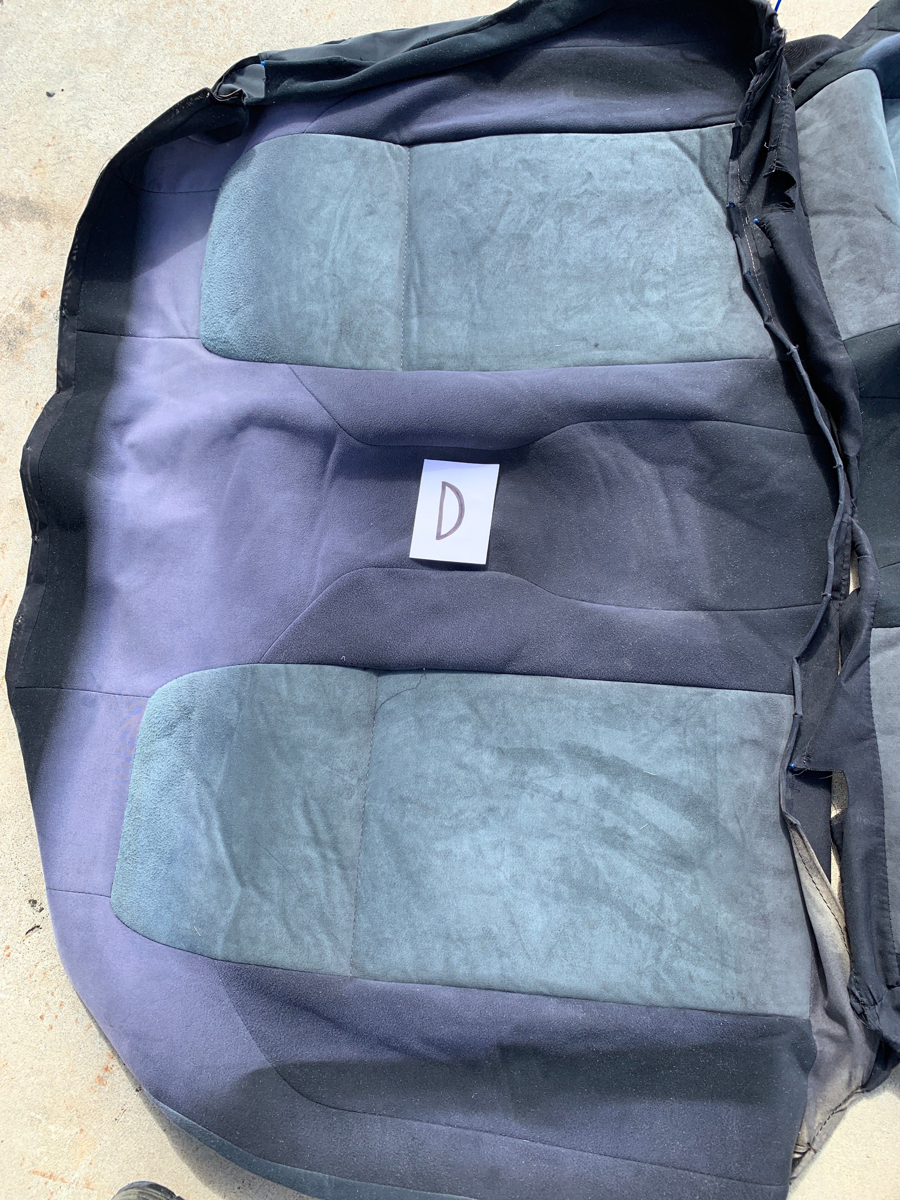 Rear Seat Upholstery, R32 GTR