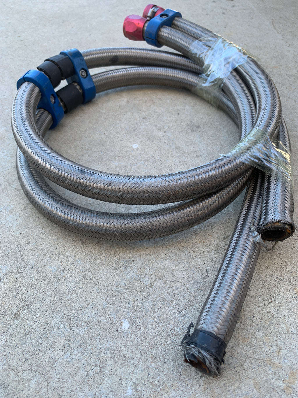 Braided Oil Breather Hoses