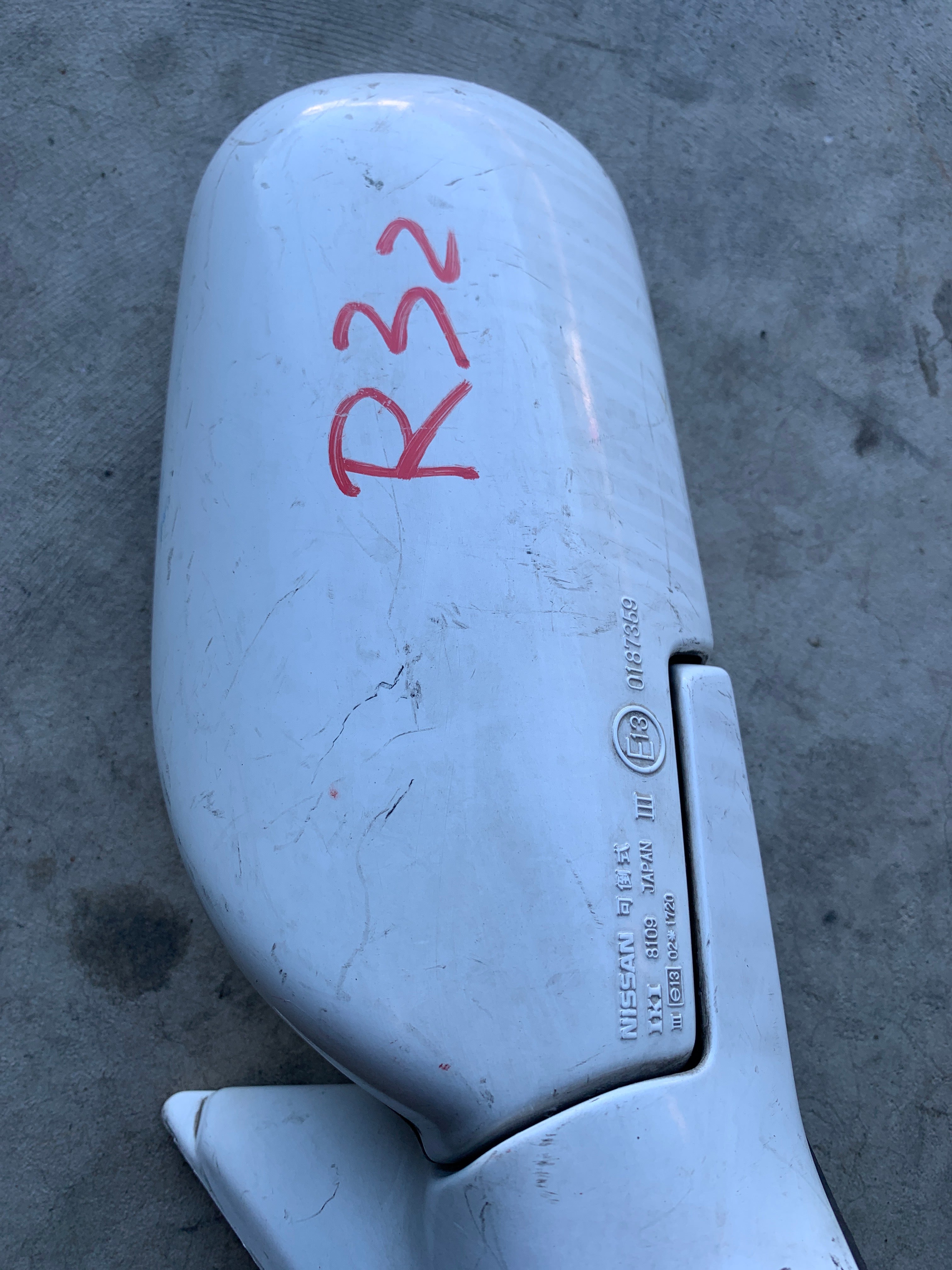 LEFT Wing Mirror, R32 Coupe