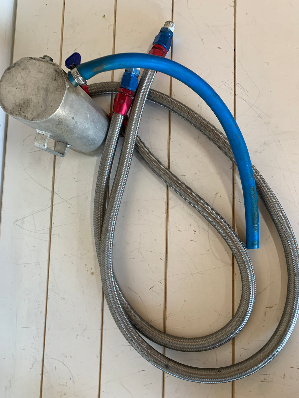 Oil Breather Tank and lines