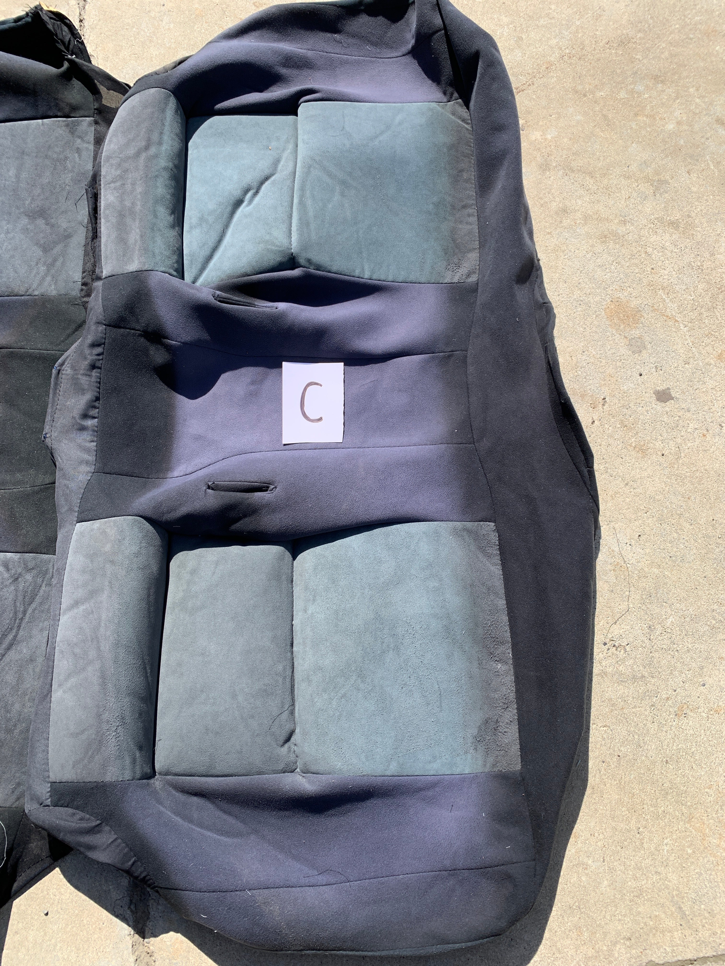 Rear Seat Upholstery, R32 GTR