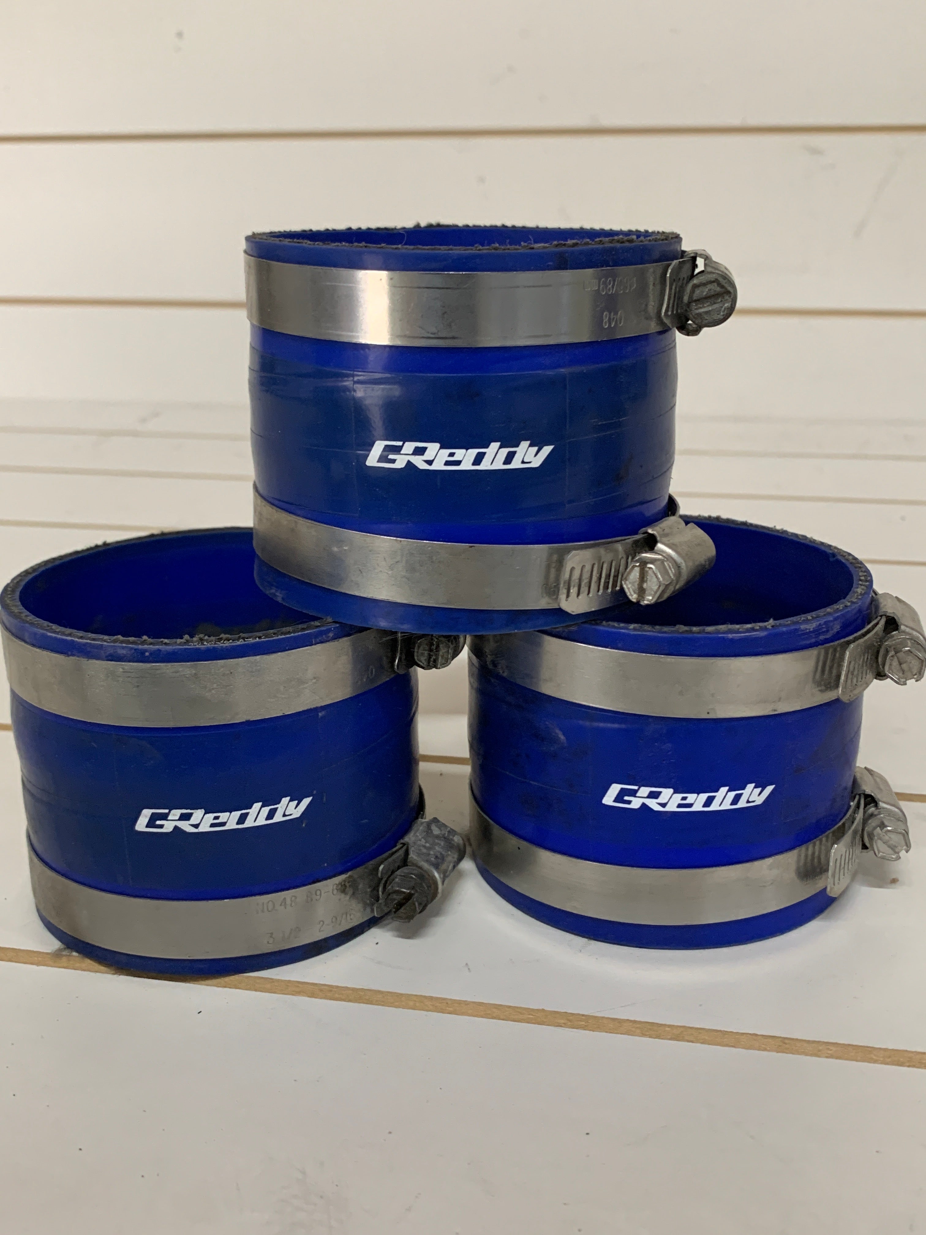 GREDDY Silicone Joiners 80mm x3