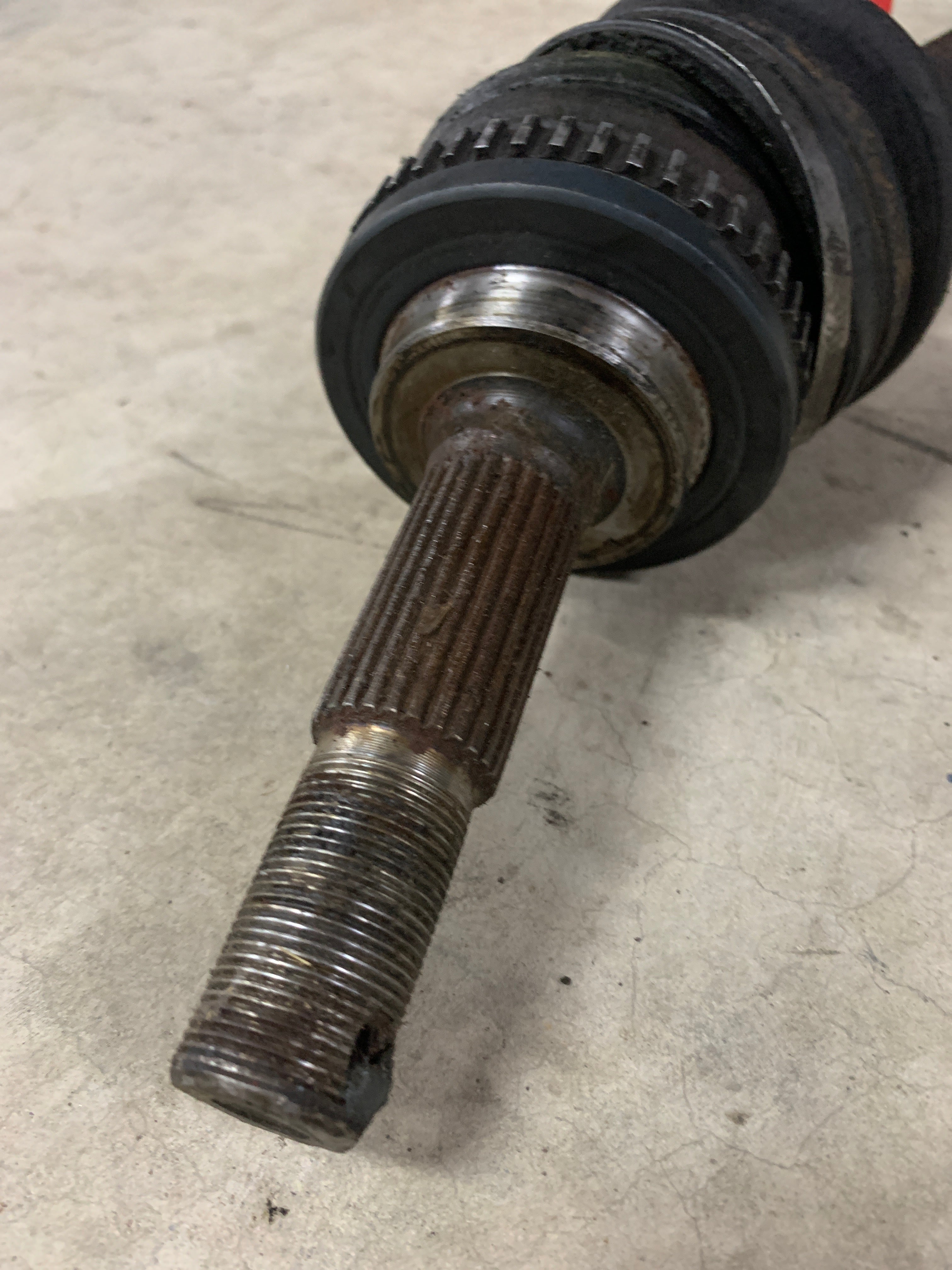 LEFT Front Axle damaged, R32 GTR
