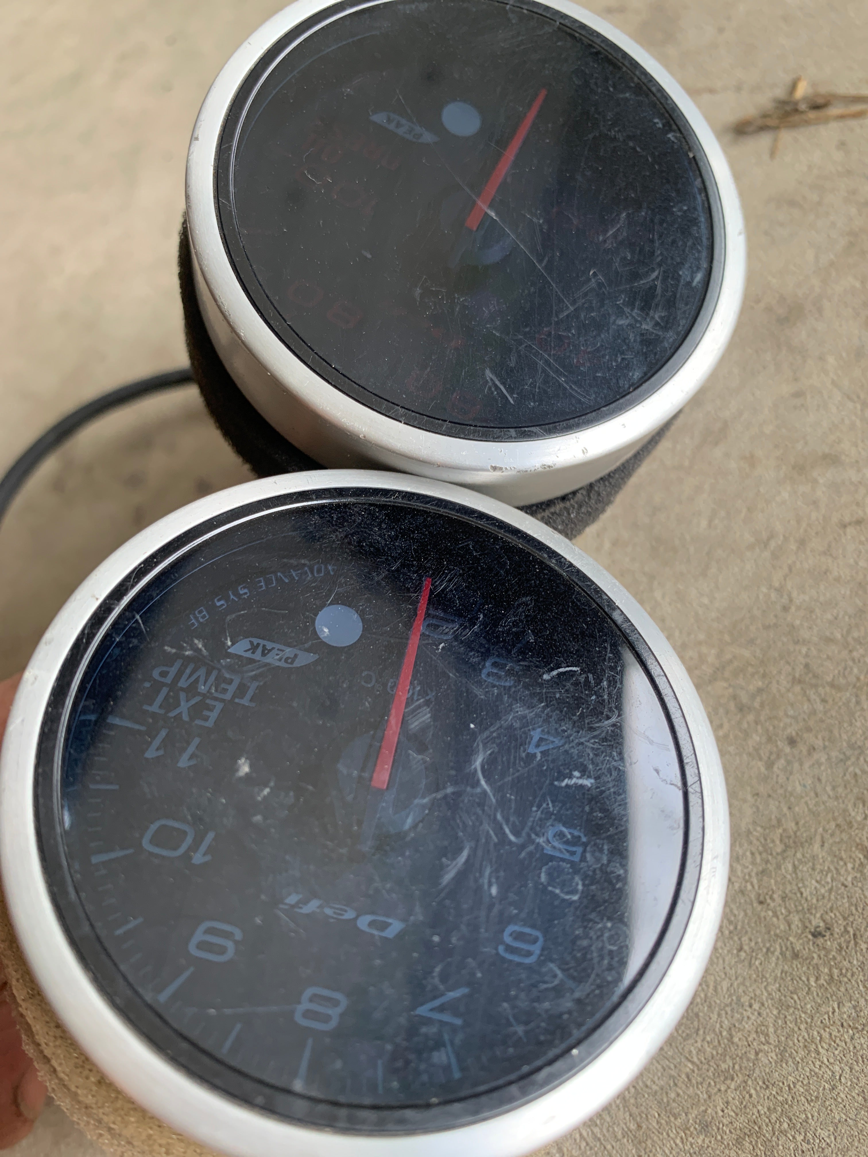 DEFI GAUGES Oil Pressure & Exhaust Temp