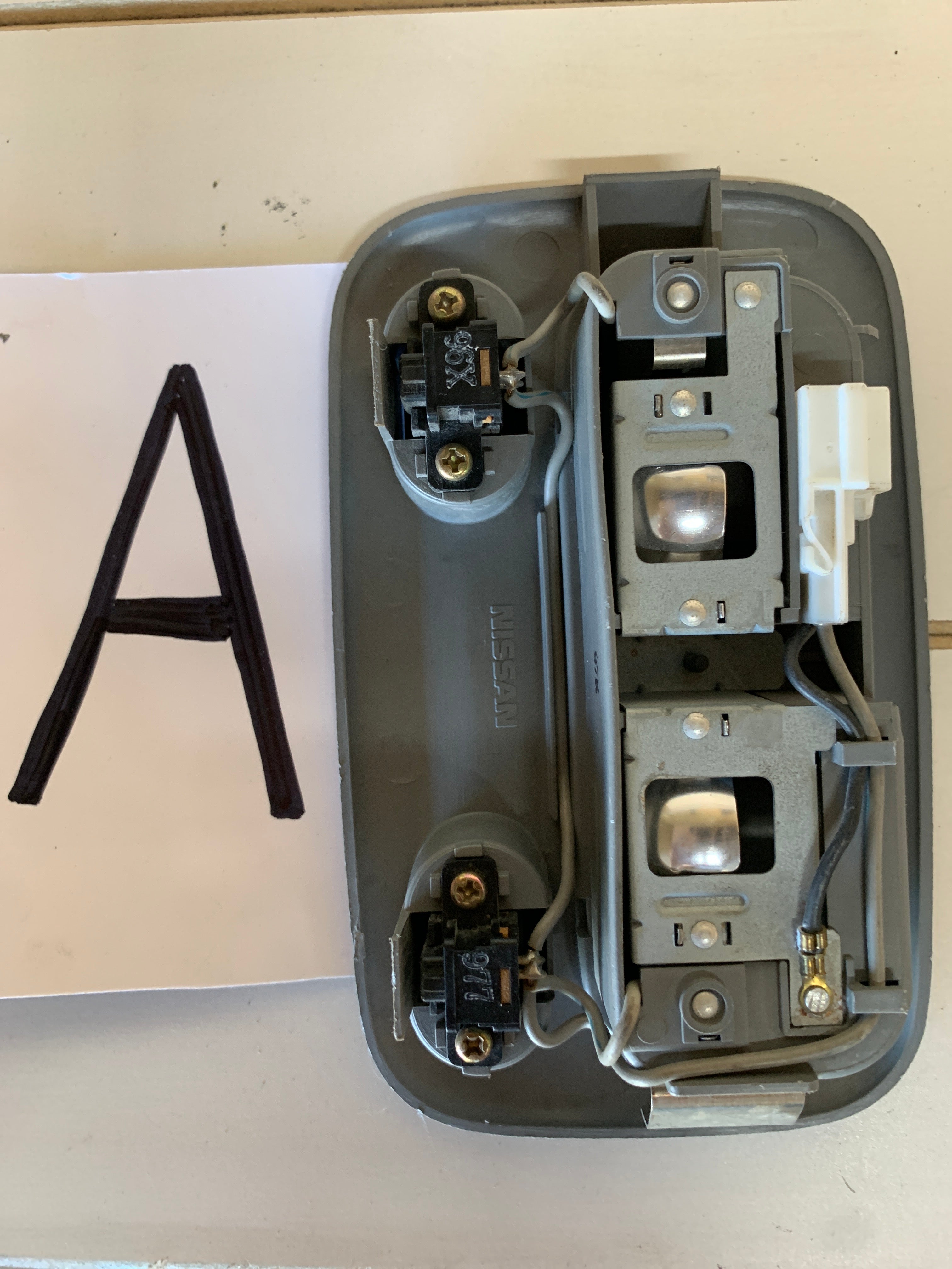 FRONT Interior Roof Light, R32