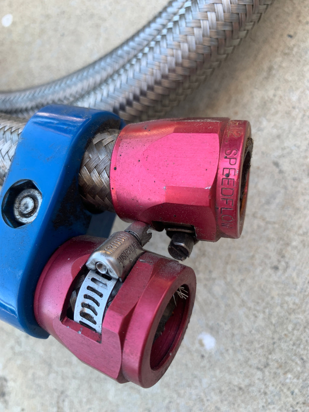 Braided Oil Breather Hoses