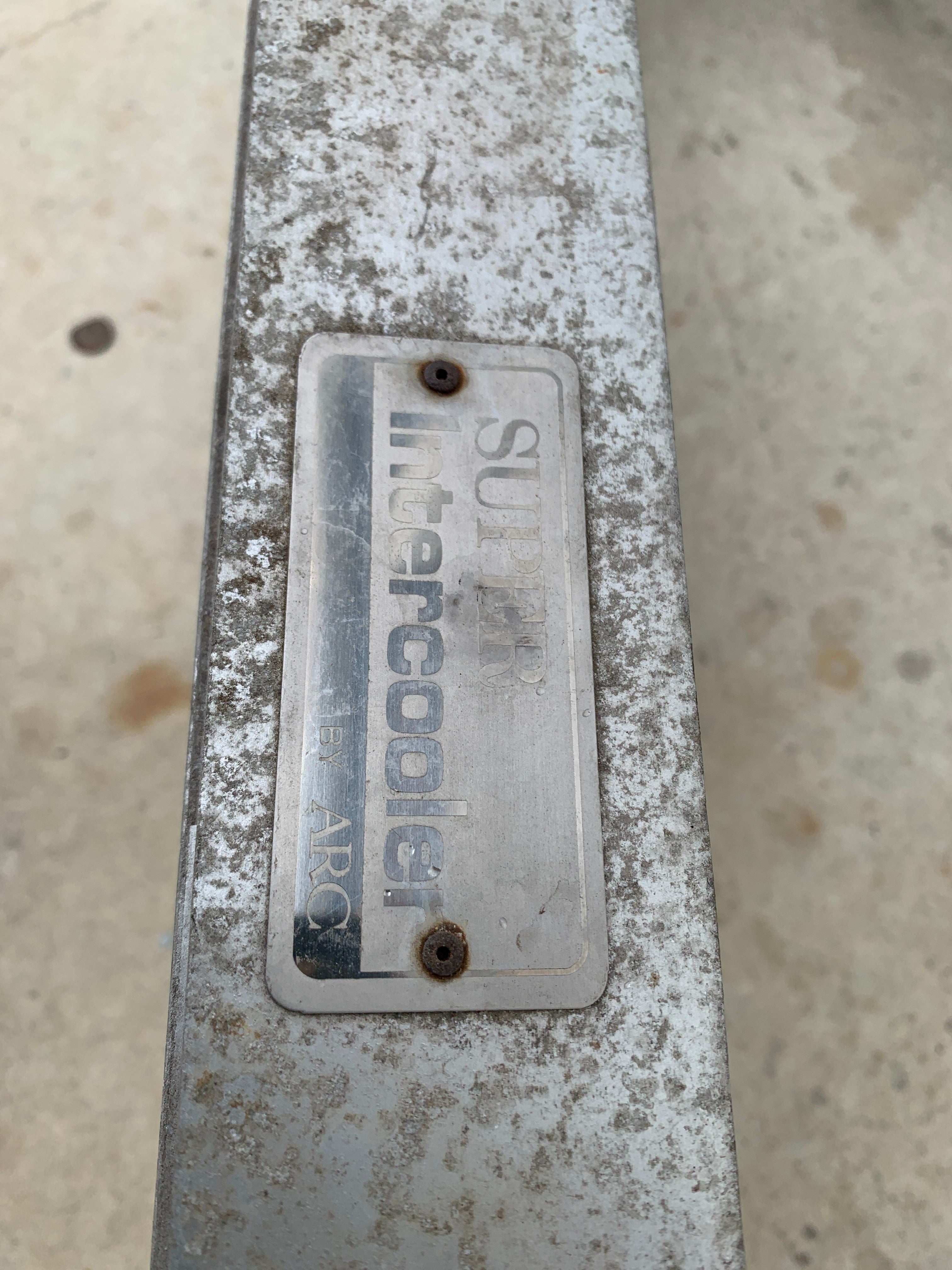 ARC Intercooler + Hard pipes