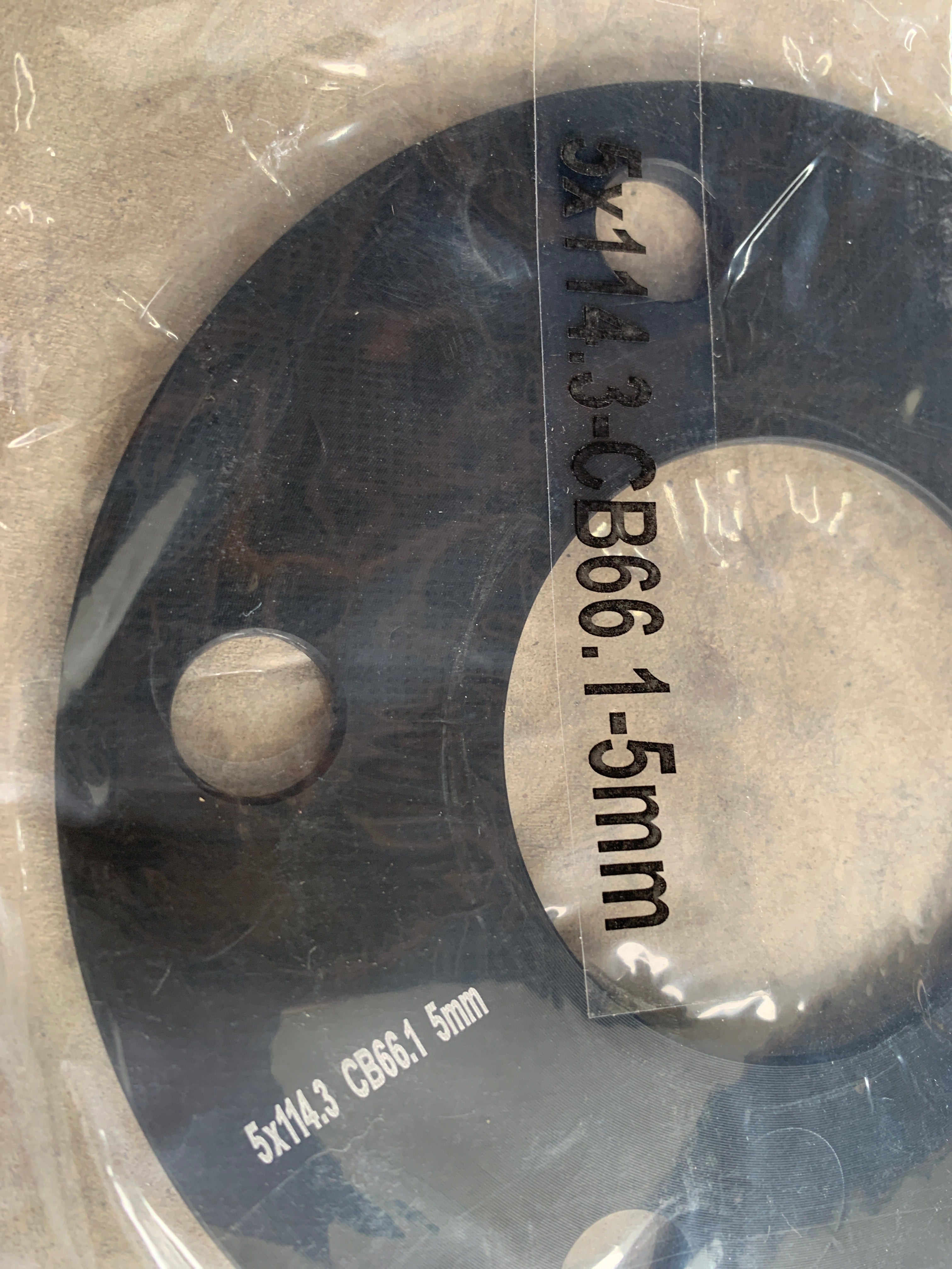 NEW Torq Slip on Spacers 5mm, 5x114.3