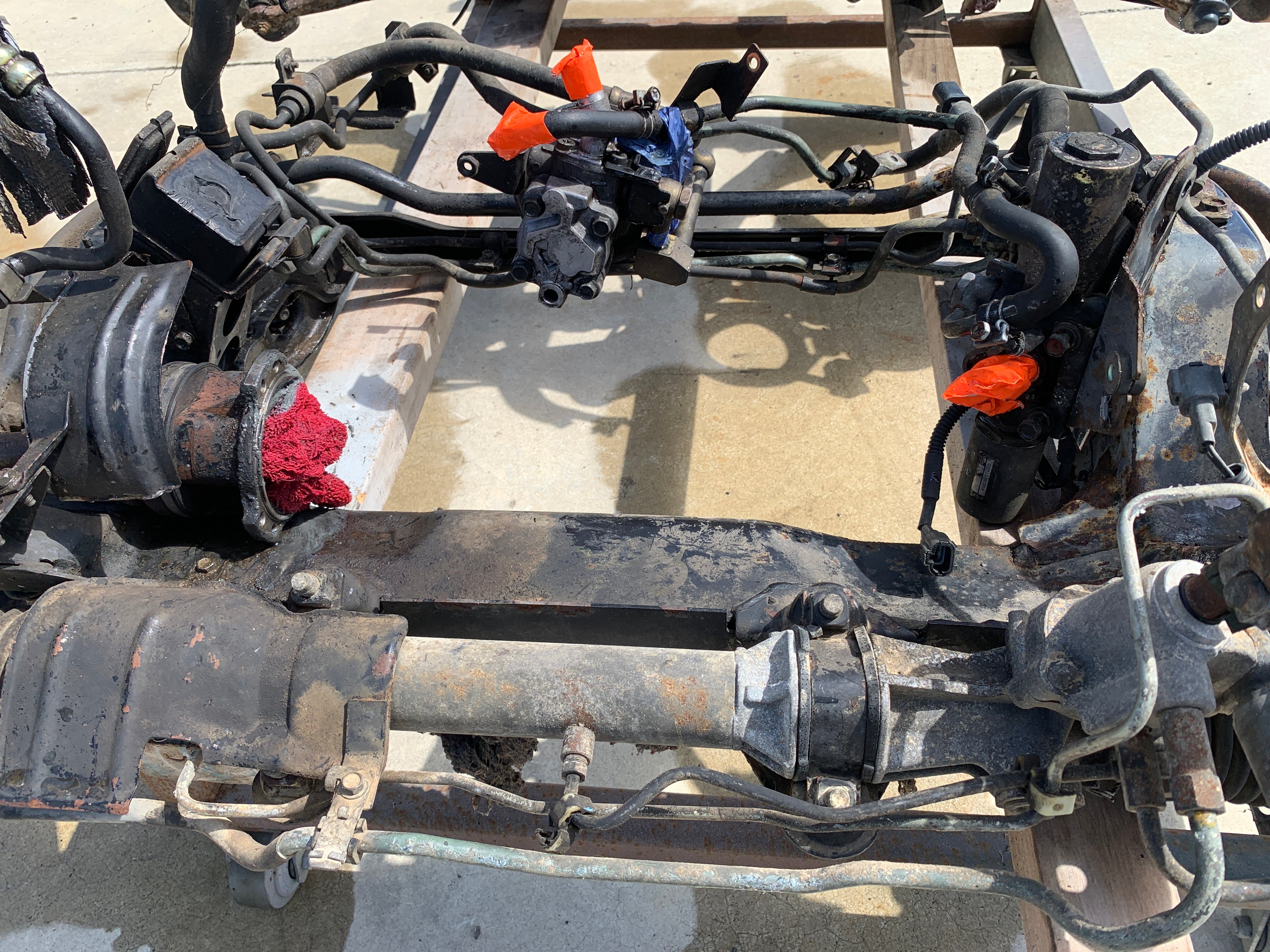 Front & Rear Complete Subframes, R32 GTR