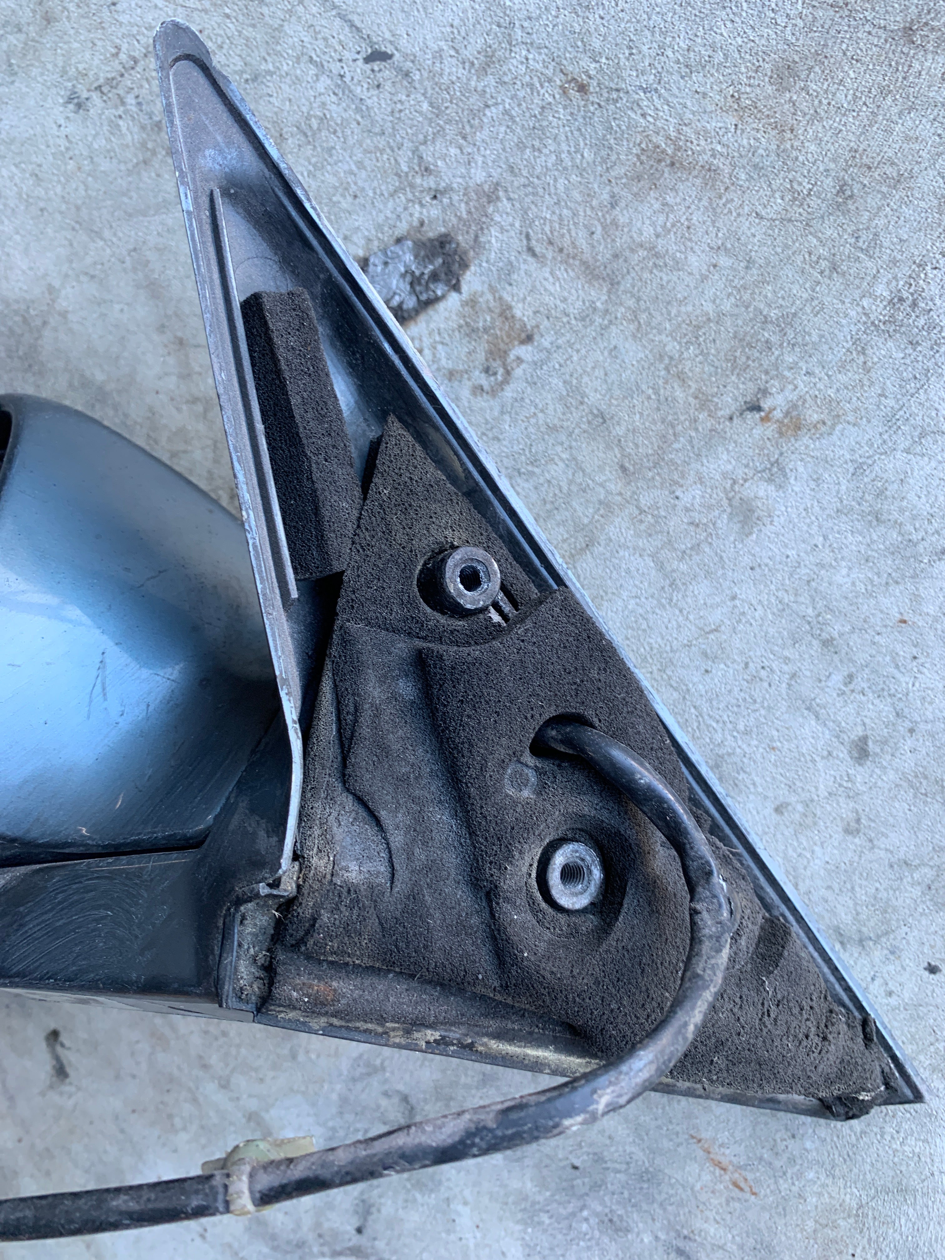 LEFT Wing Mirror, R32 4dr