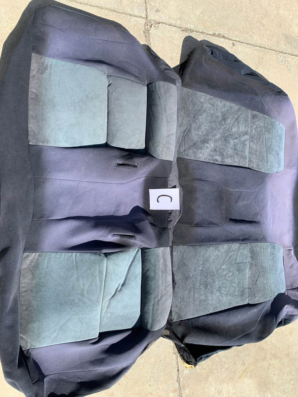 Rear Seat Upholstery, R32 GTR