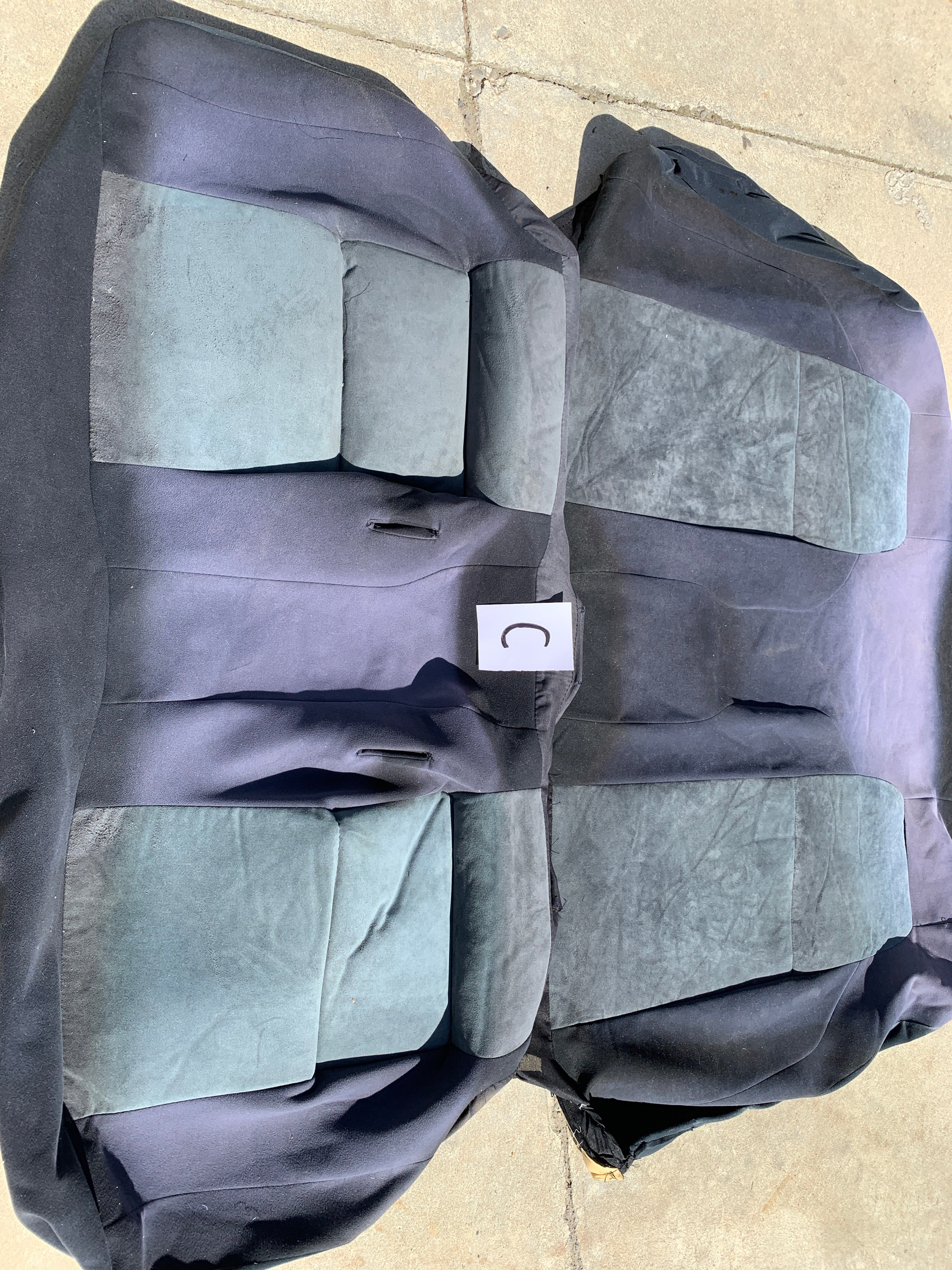 Rear Seat Upholstery, R32 GTR