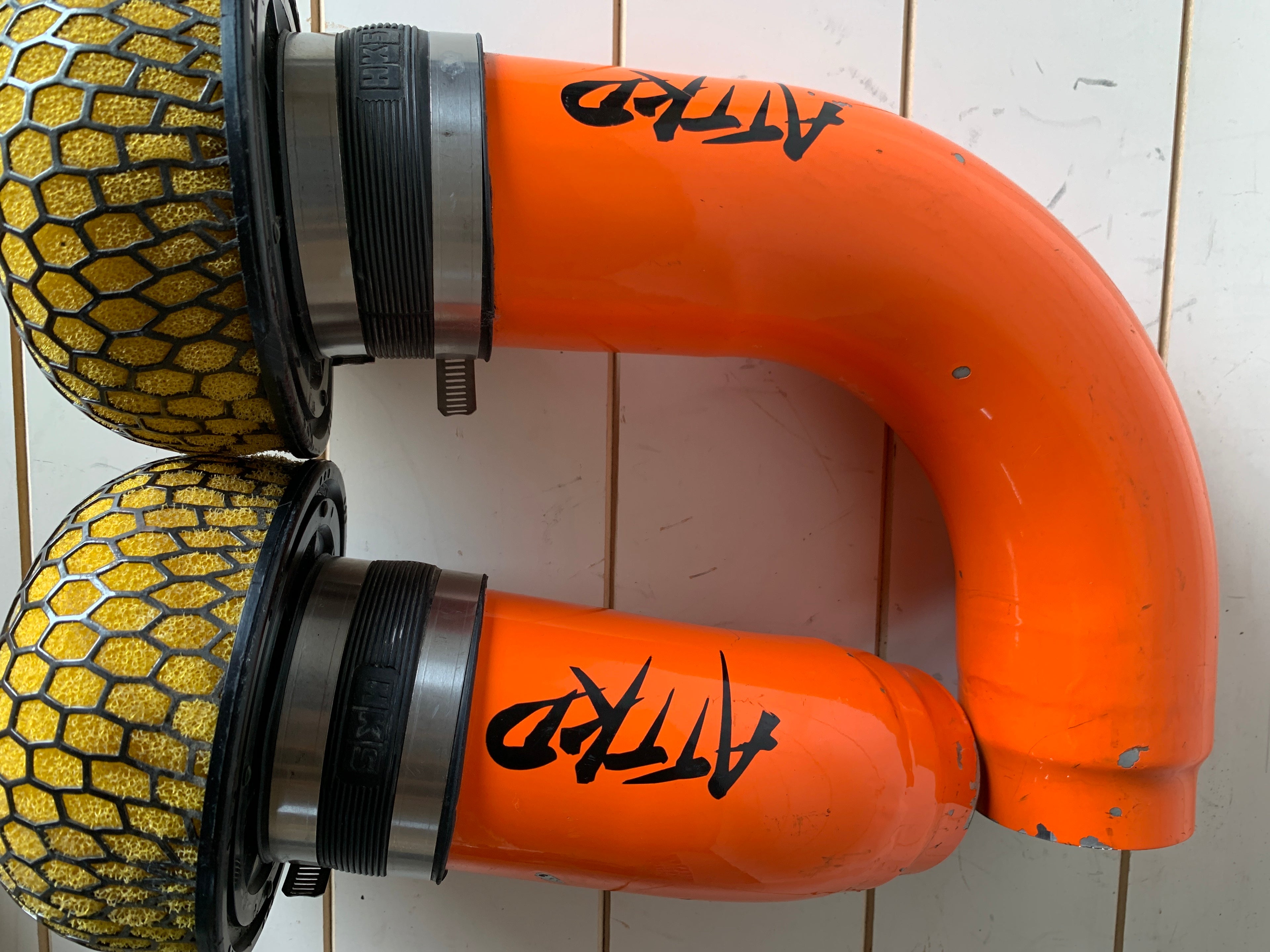 RB26 Pipes with HKS Pod FIlters