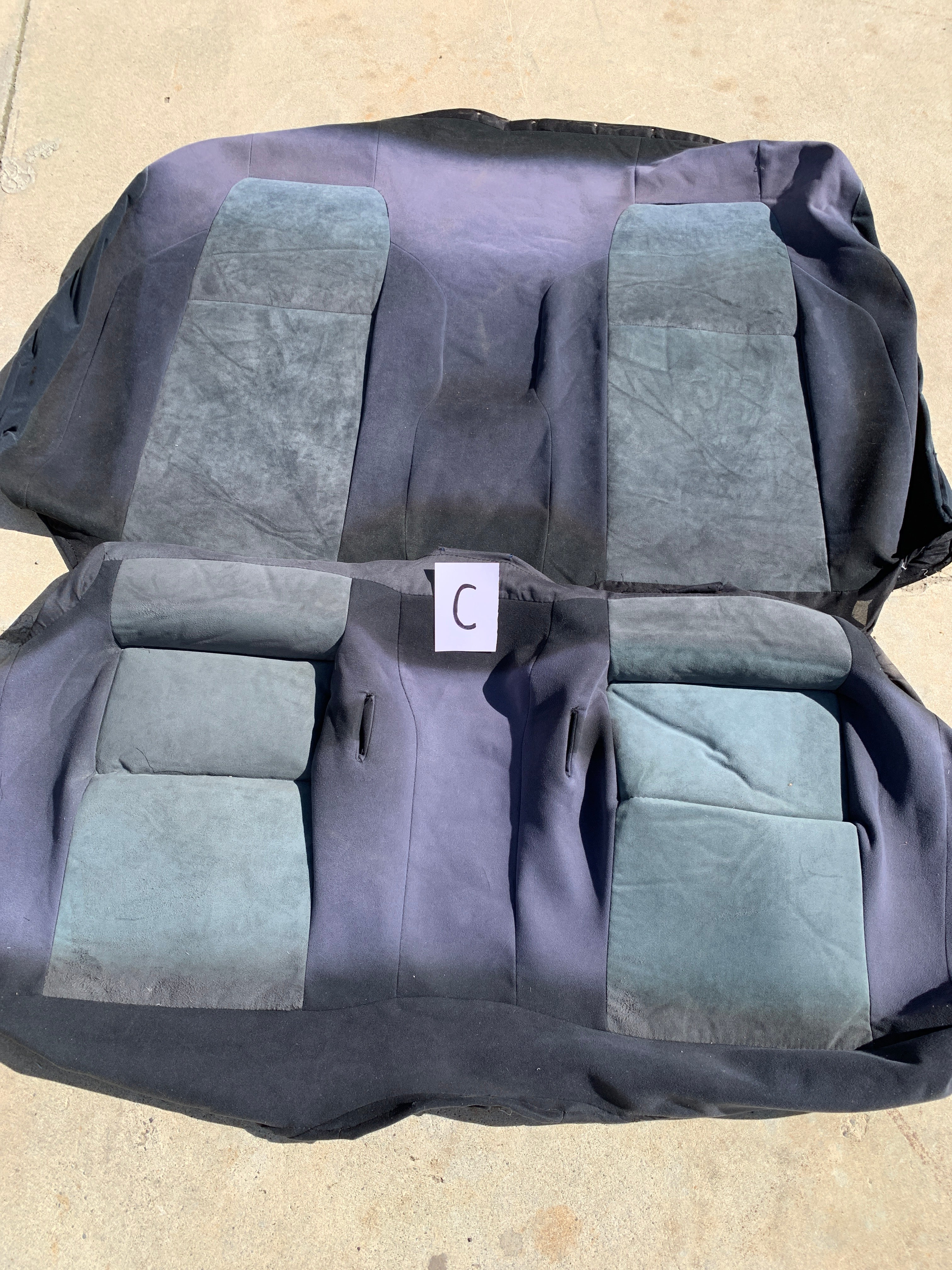 Rear Seat Upholstery, R32 GTR