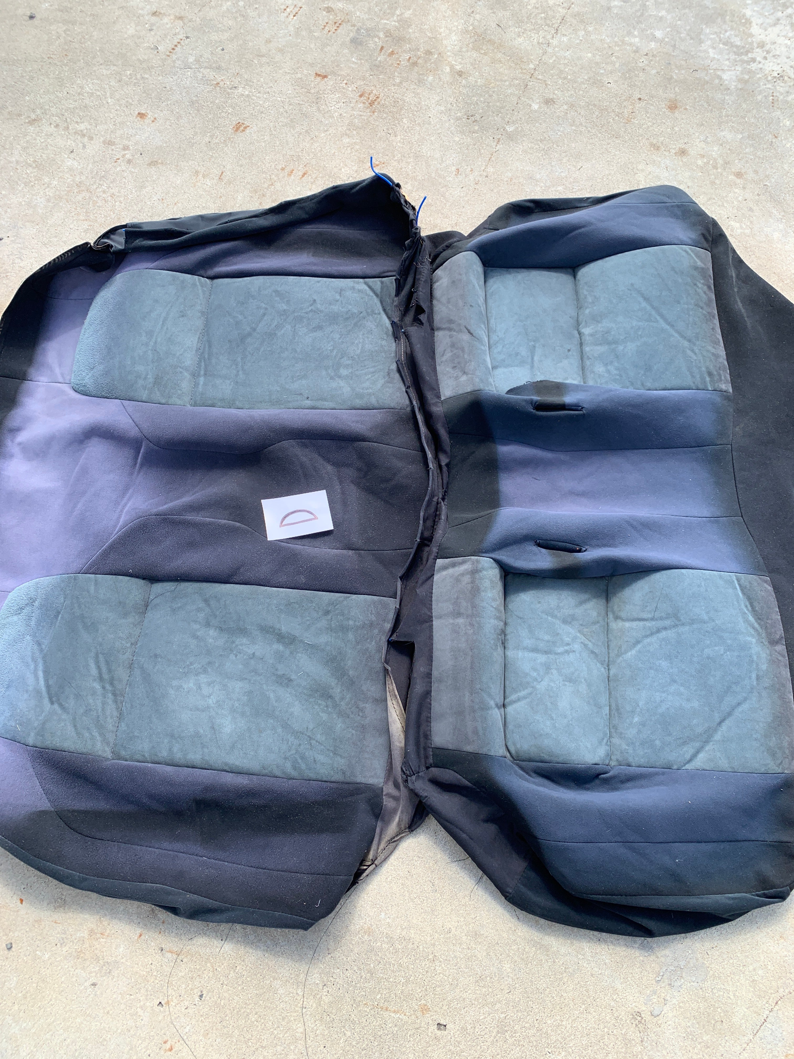 Rear Seat Upholstery, R32 GTR