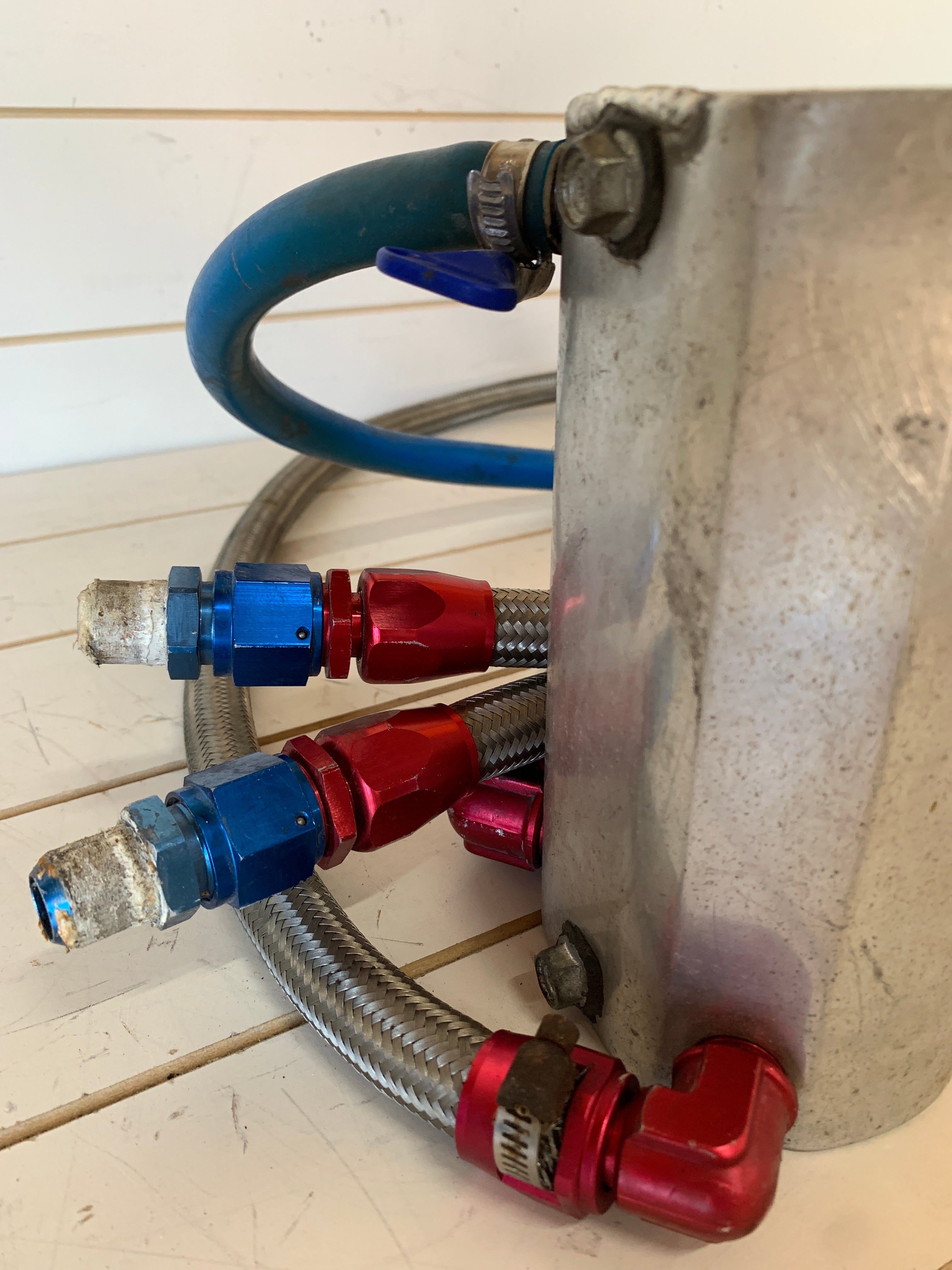 Oil Breather Tank and lines