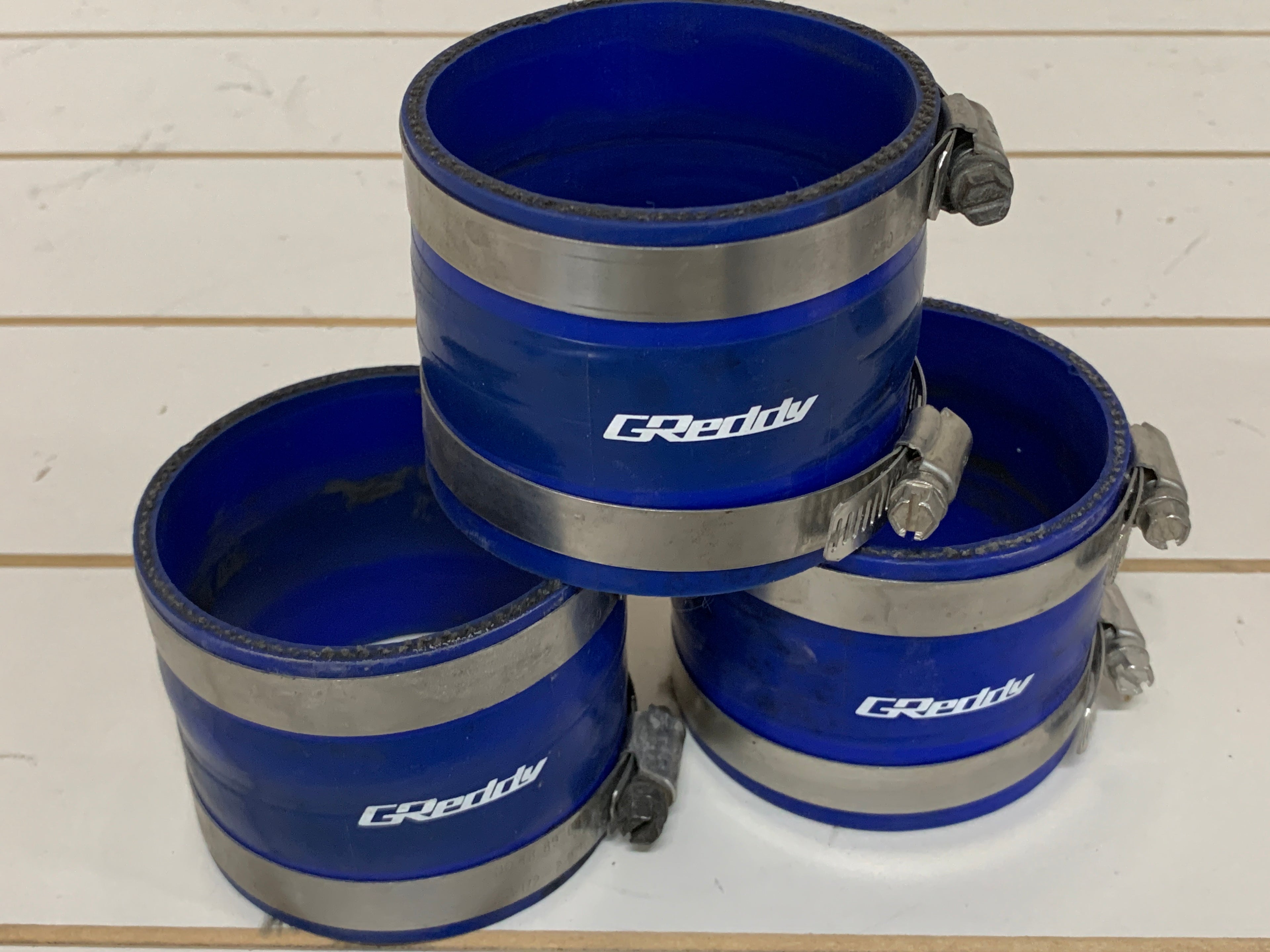 GREDDY Silicone Joiners 80mm x3